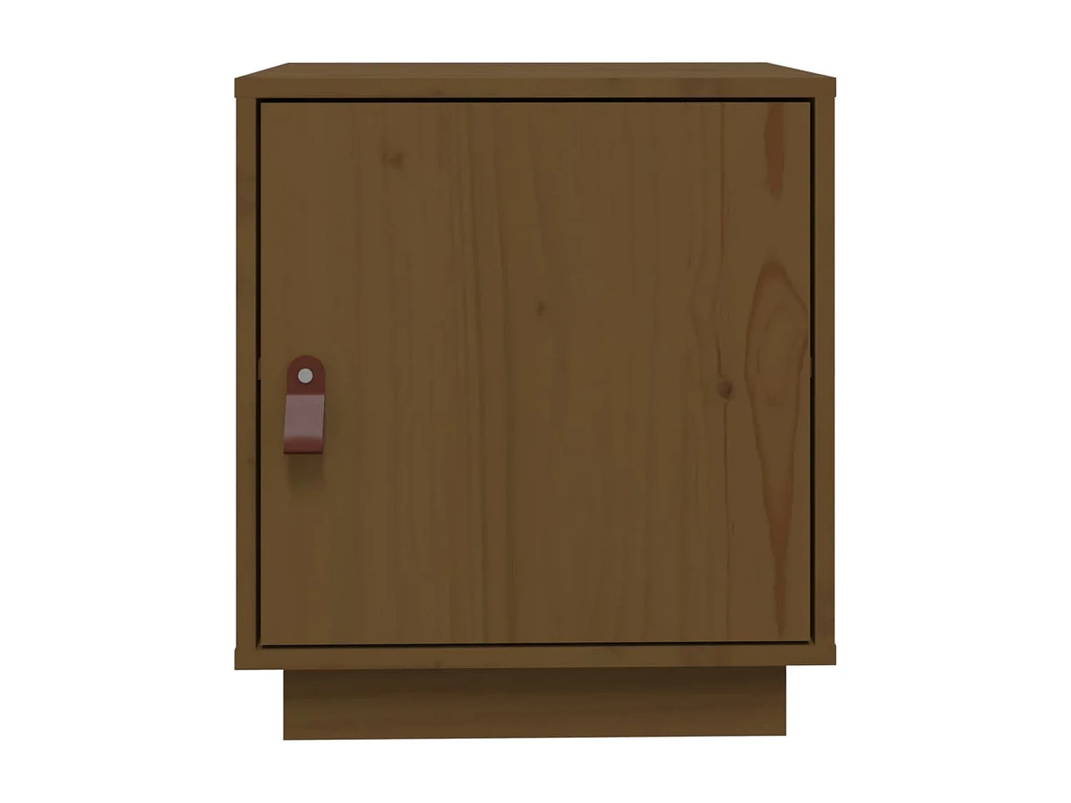 Tables de chevet lot de 2 avec tiroirs Marron miel 40x34x45cm Bois de pin massif