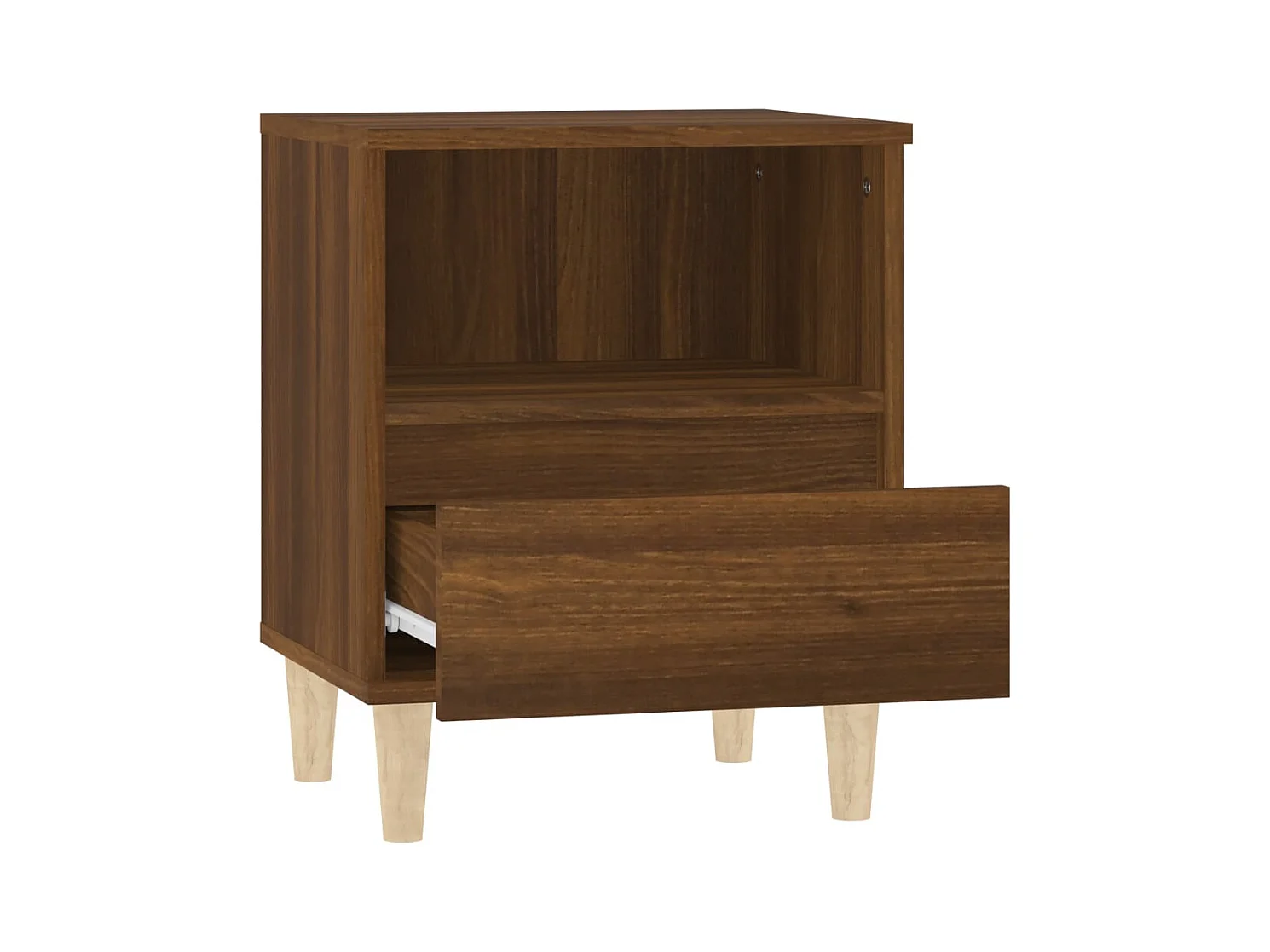 Mesitas de noche | Mesilla de noche 2 unidades roble marrón 40x35x50 cm