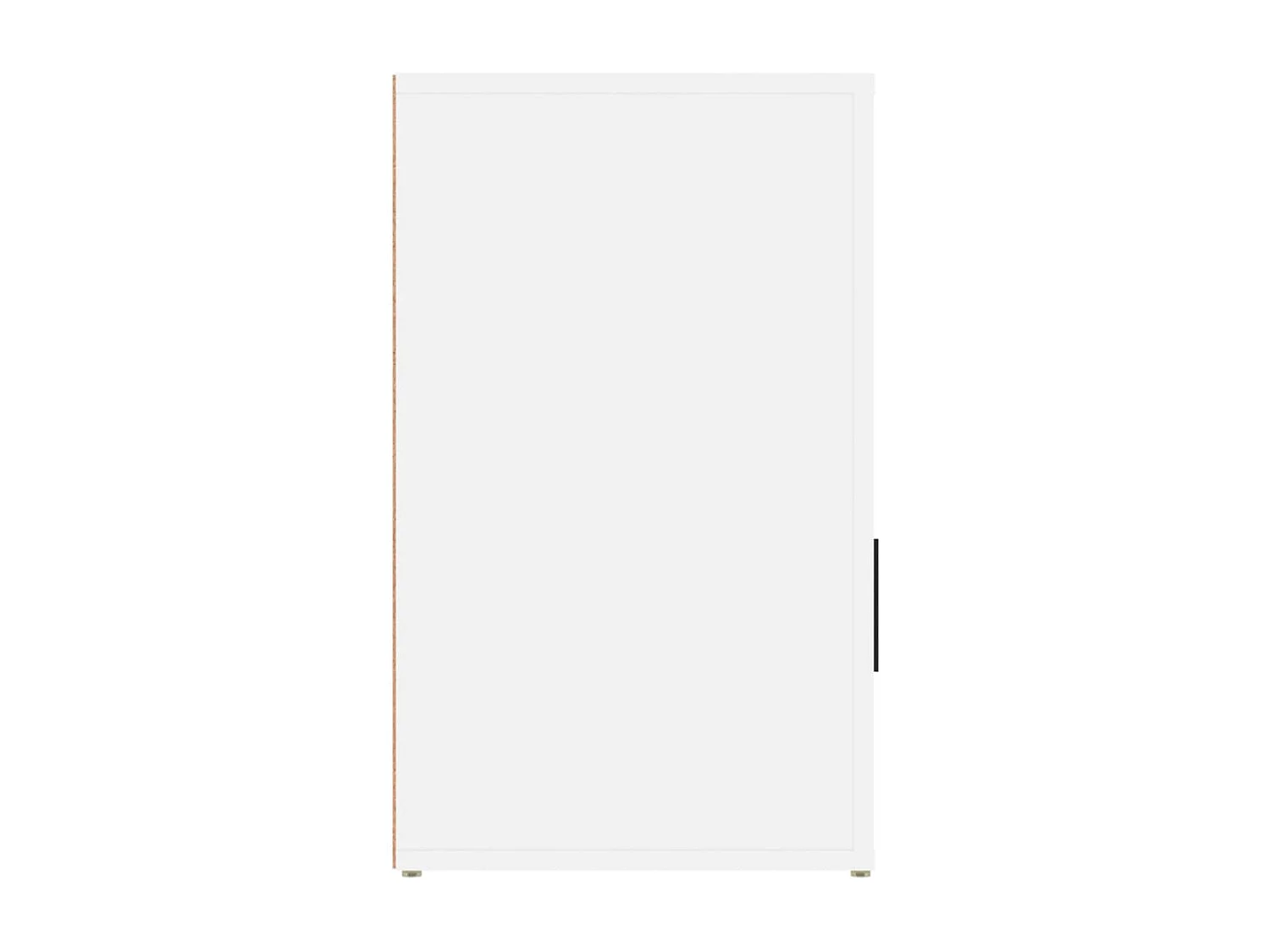 Nachttisch-Beistelltisch Weiß 50x36x60 cm Holzwerkstoff SHL24891