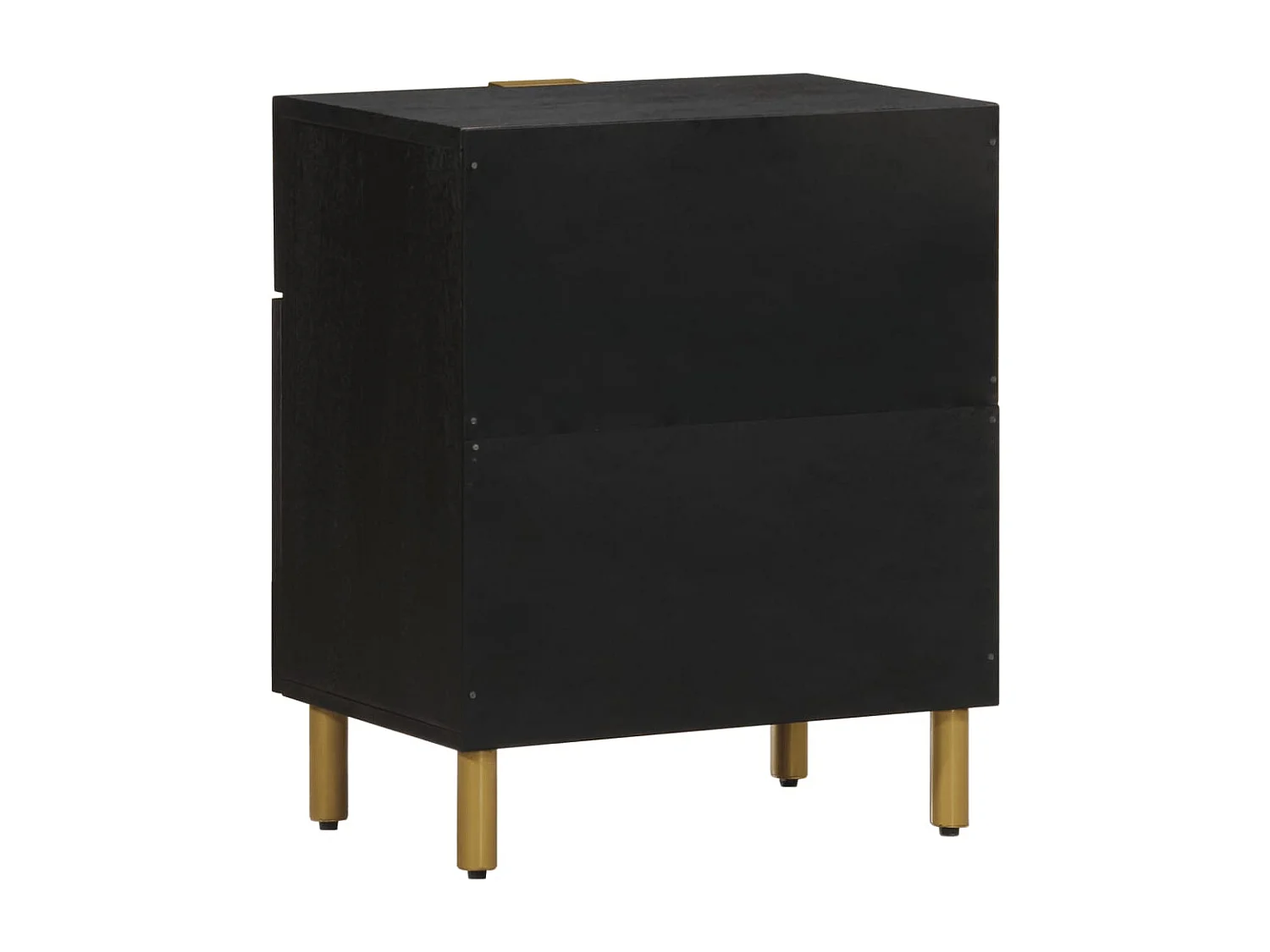 Nachttisch-Beistelltisch Schwarz 50x33x60 cm Holzwerkstoff SHL17858