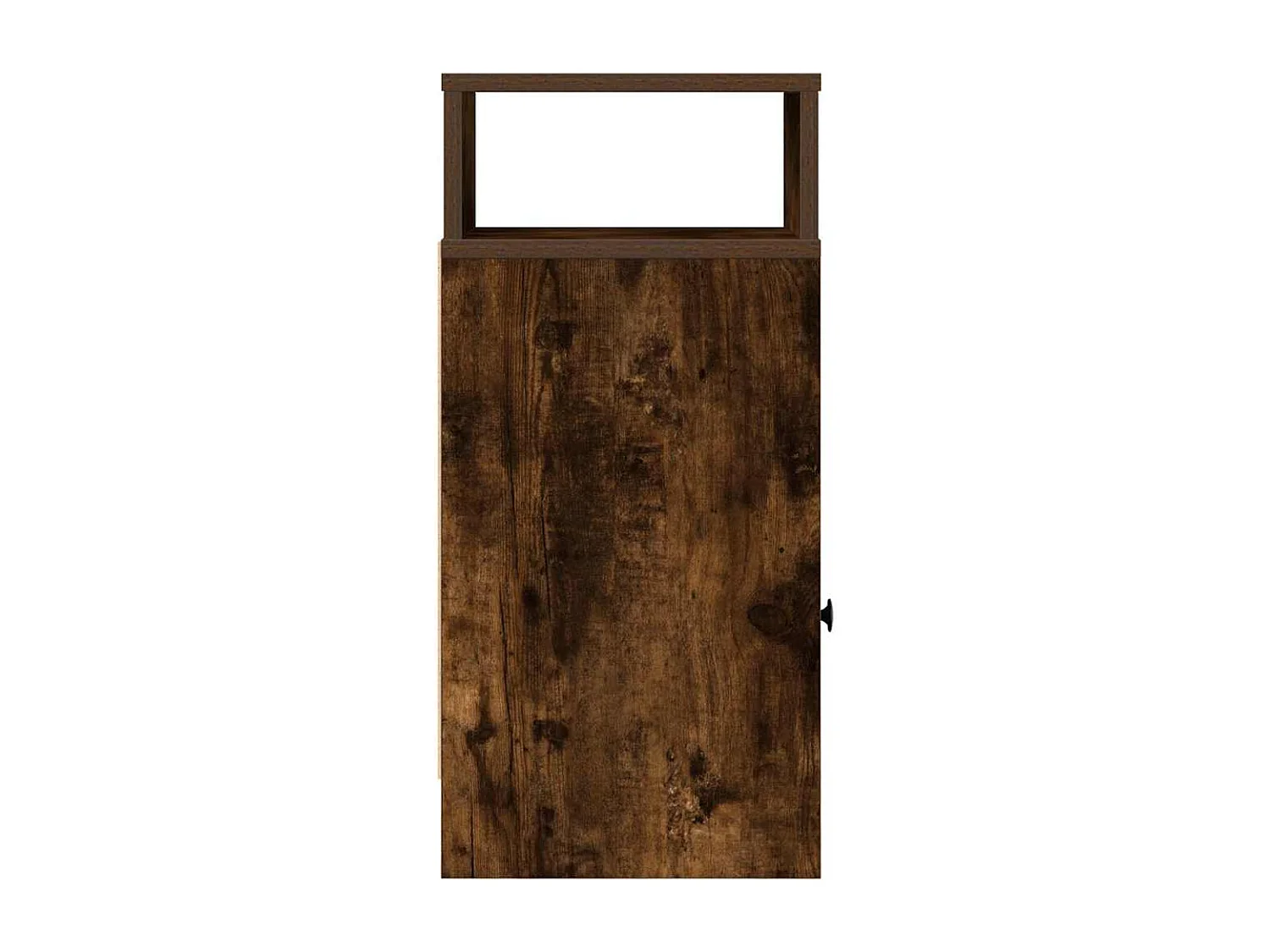 Mesa de Cabeceira | Criado-mudo Moderno com gaveta 25x31x66 cm carvalho fumado