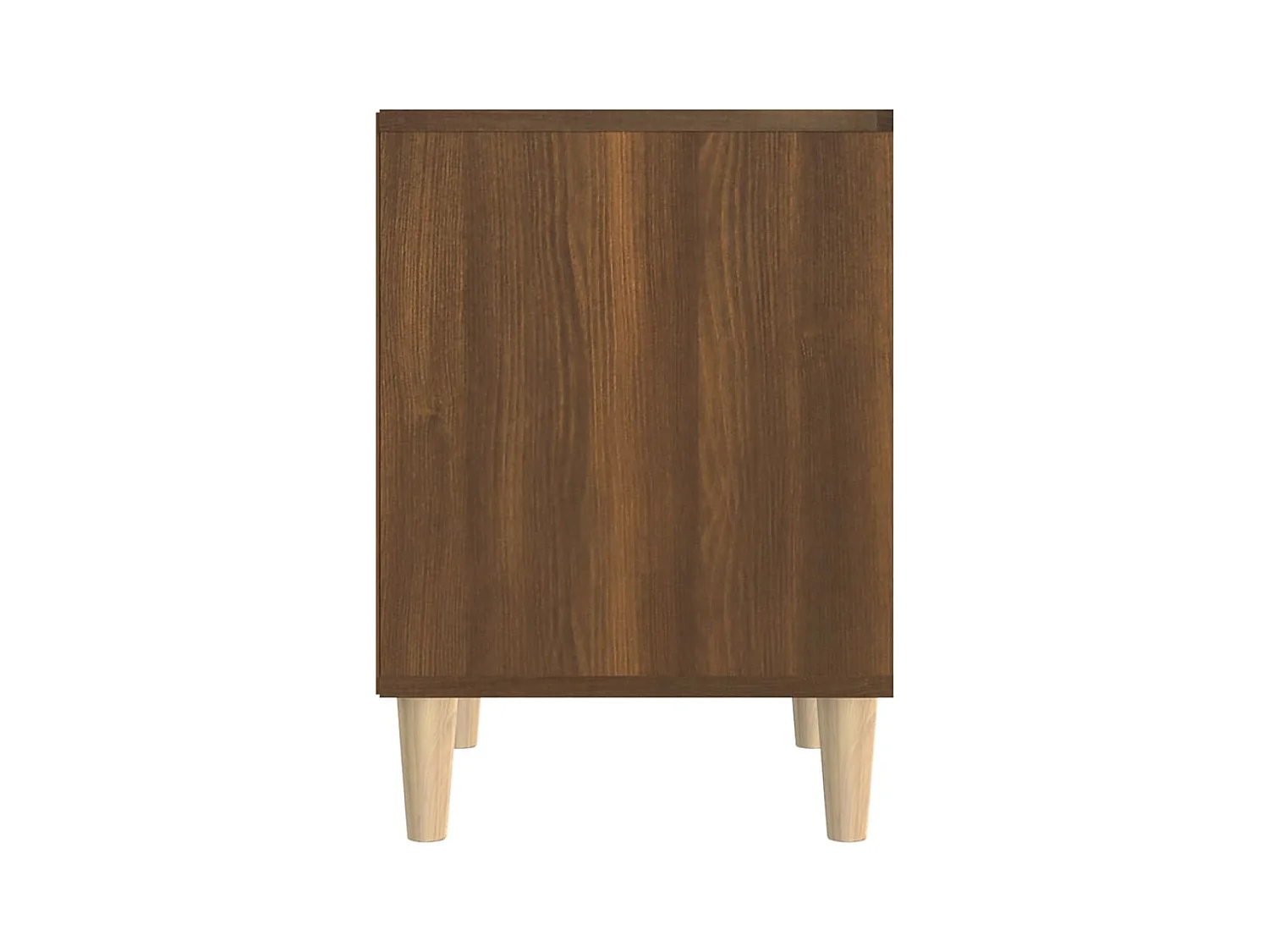 Table de chevet-Table d'appoint-Table de nuit Chêne marron 40x35x50 cm