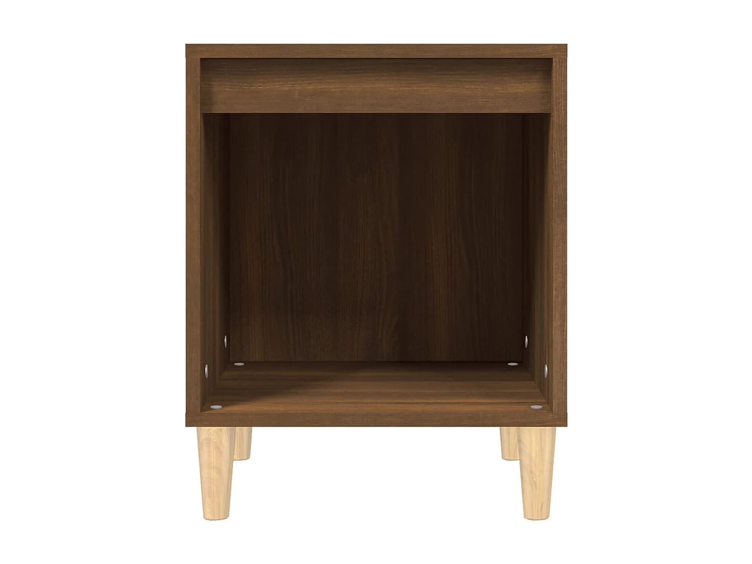 Nachttisch-Beistelltisch Braun Eichen-Optik 40x35x50 cm SHL41993