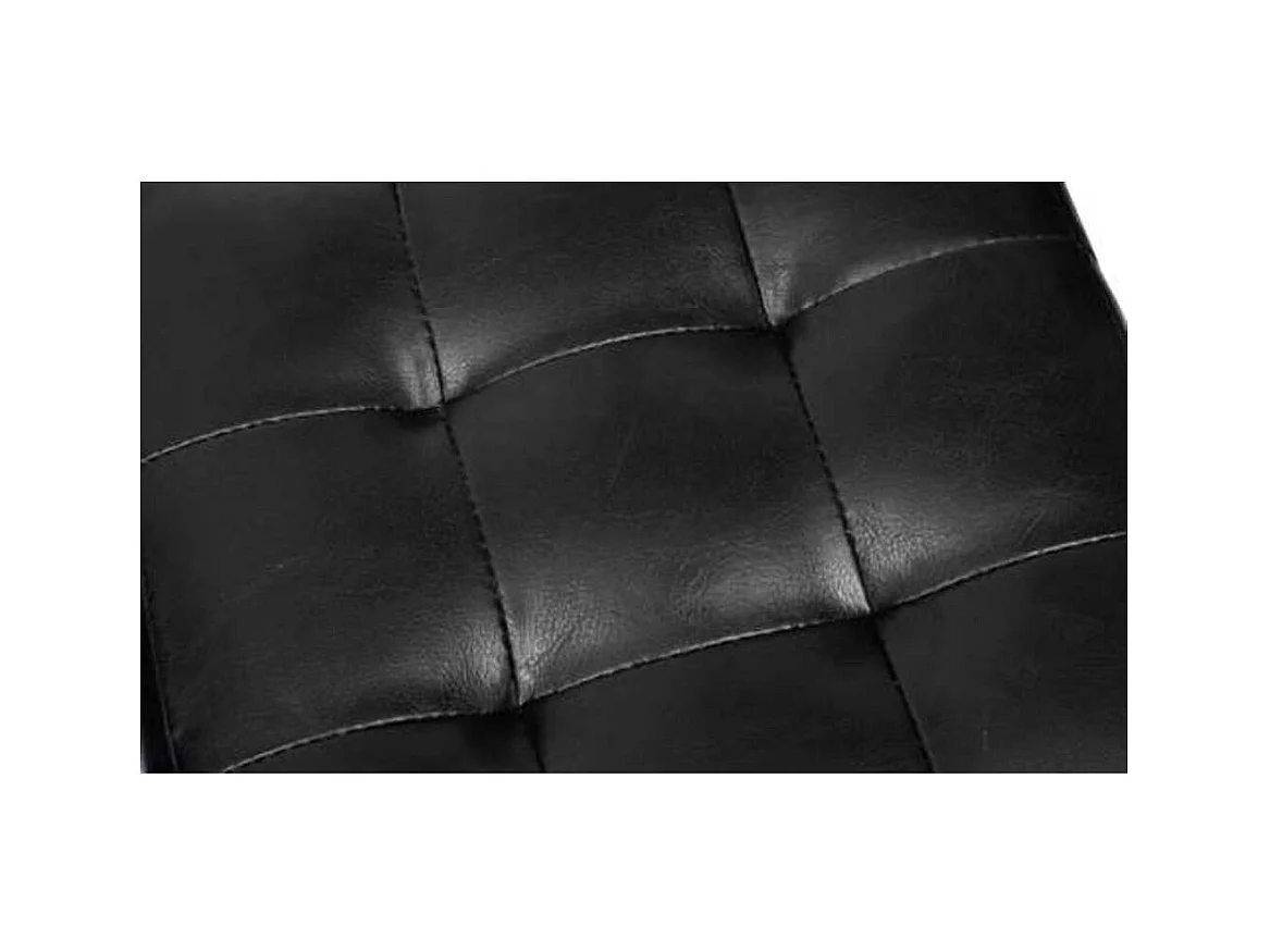 Tabourets cube Noir 30x30x30cm