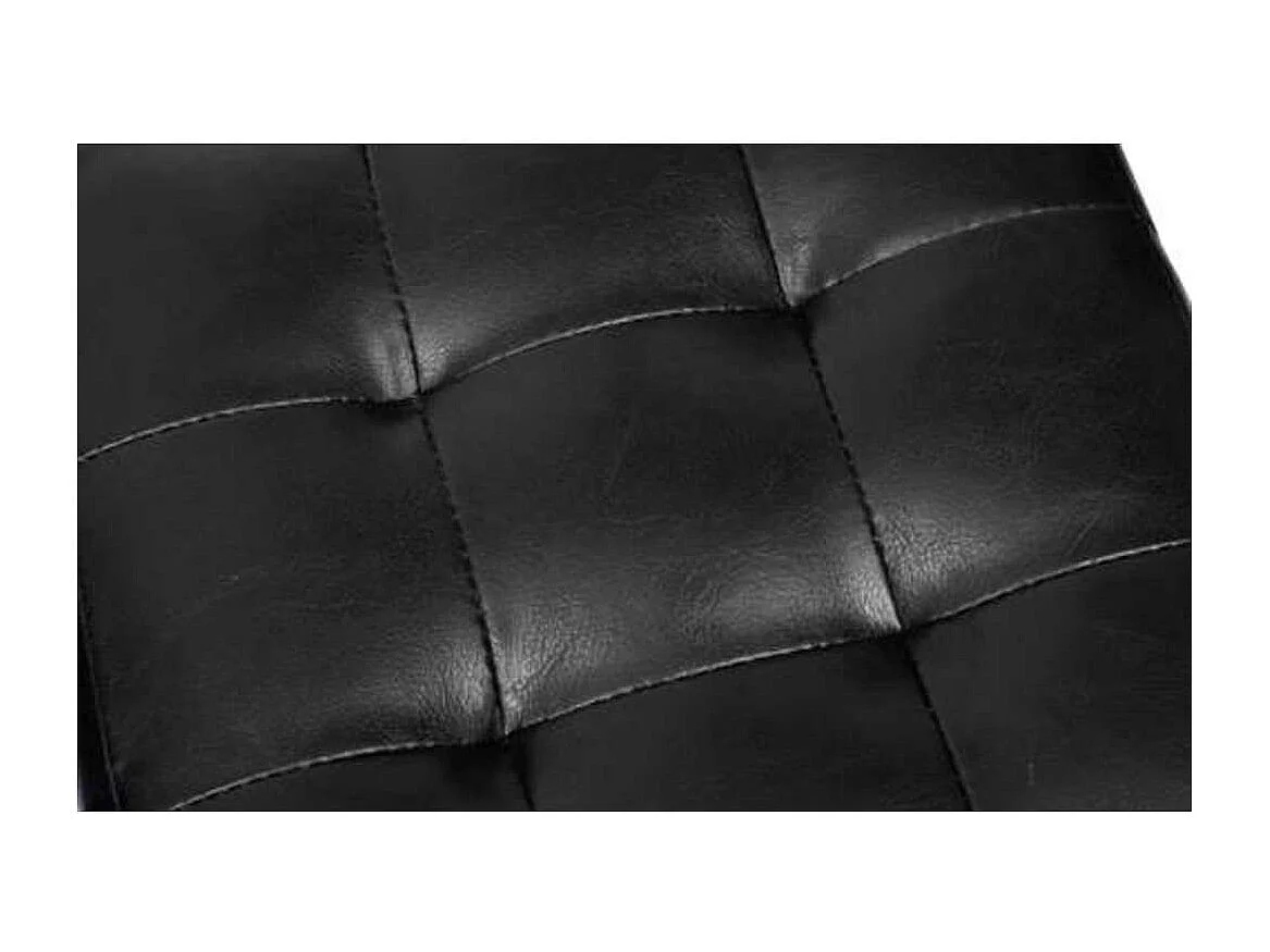 Fußhocker-Würfelhocker Schwarz 30 x 30 x 30cm SHL37360