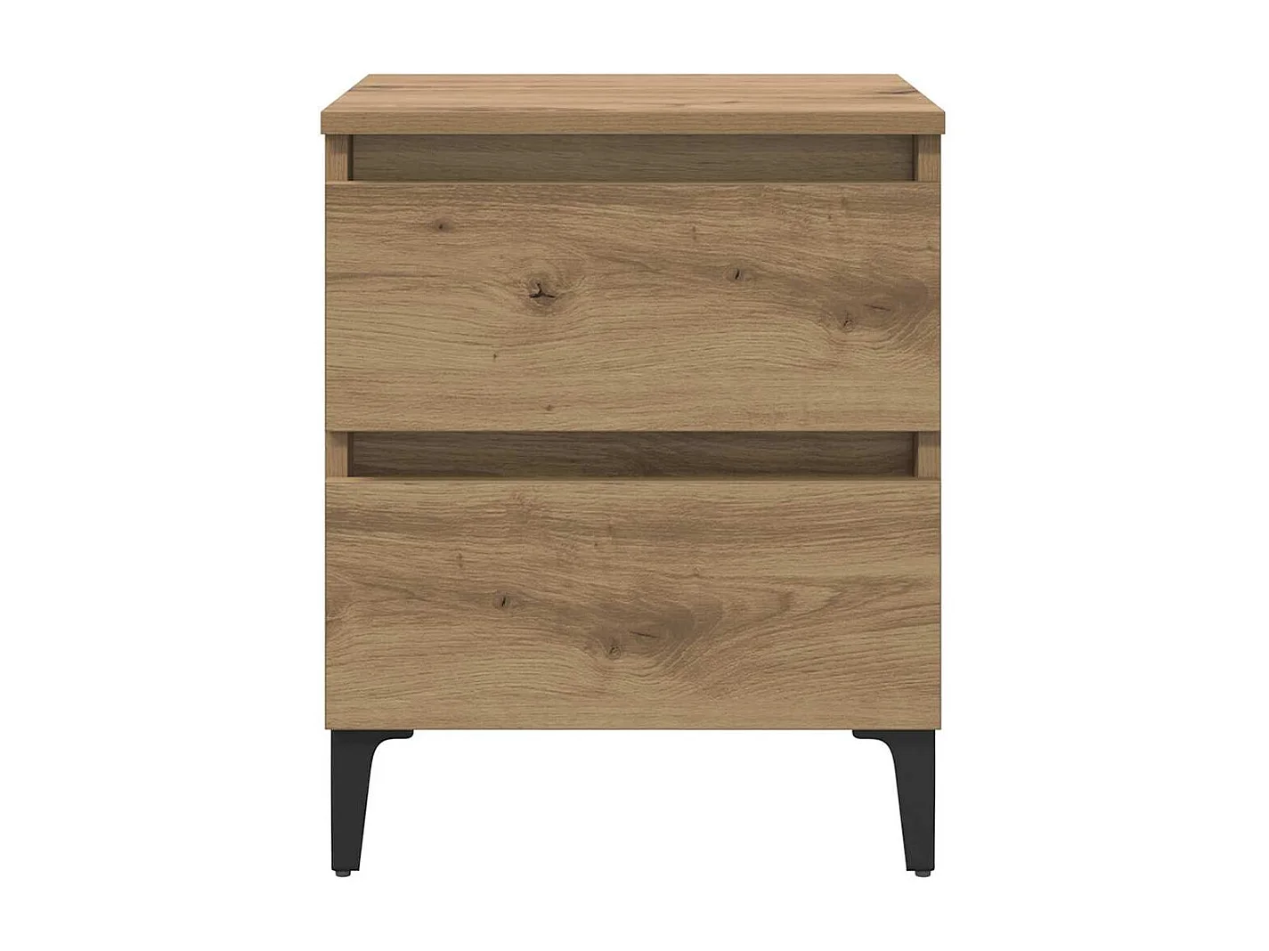 Nachttisch-Beistelltisch Artisan-Eiche 40 x 35 x 50 cm Holzwerkstoff SHL66441