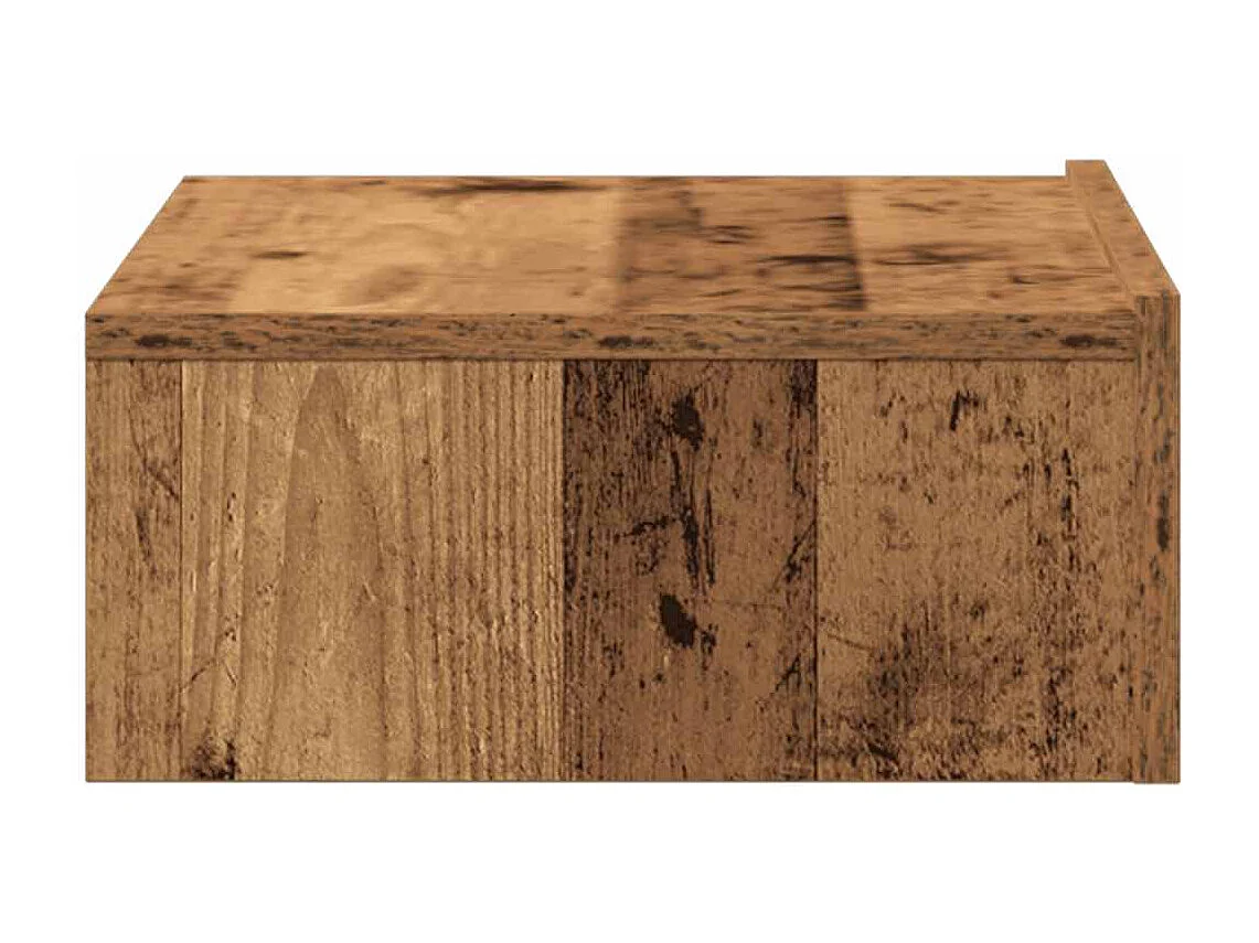 Nachttisch-Beistelltisch Altholz-Optik 60x35 cm Holzwerkstoff SHL71915