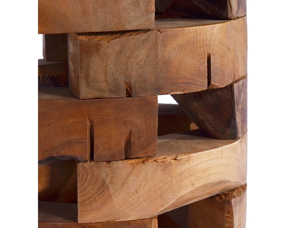 Nachttisch-Beistelltisch 30x30x45 cm Massivholz Teak SHL85438