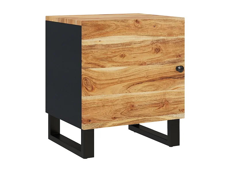 Table de chevet-Table d'appoint 40x33x46 cm Bois d'acacia massif