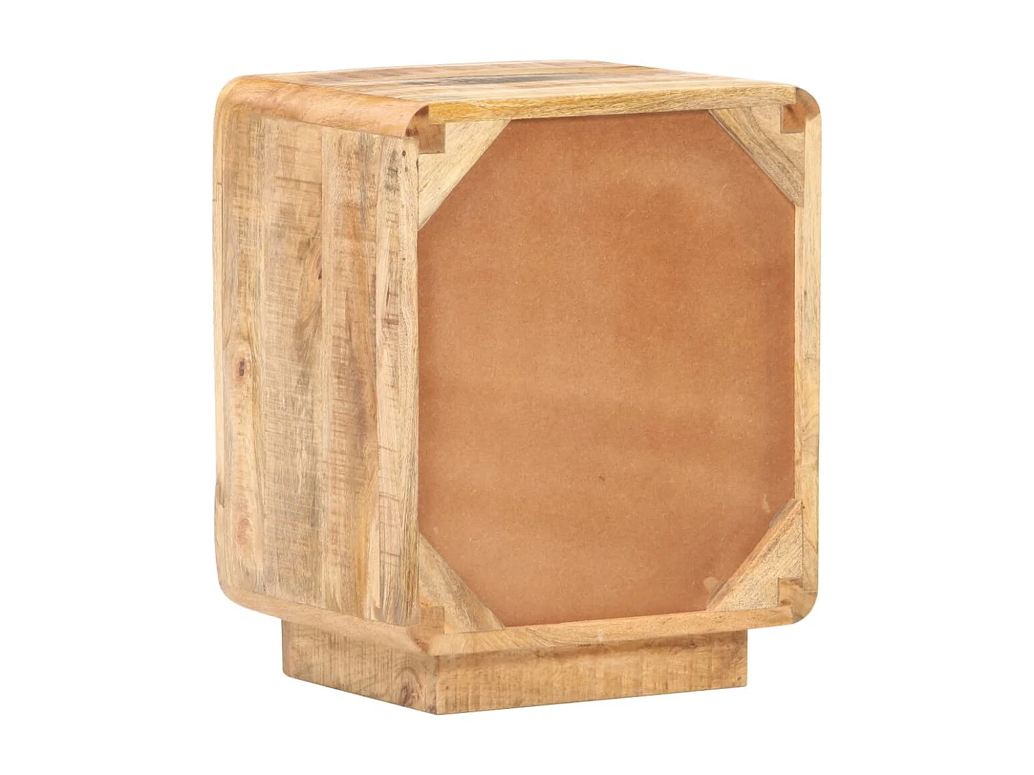 Nachttisch-Beistelltisch 40x30x50 cm Raues Mangoholz SHL5649