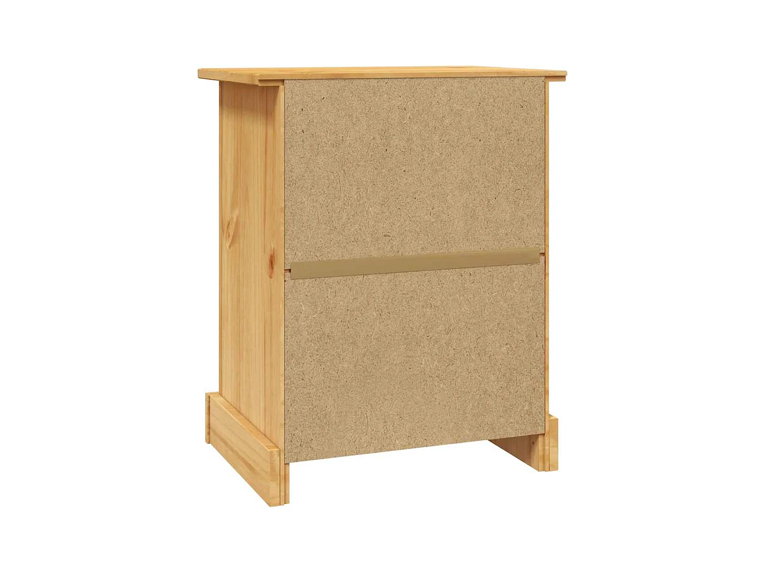 Mesita de noche | Mesilla de noche Corona Range pino mexicano 53x39x66 cm