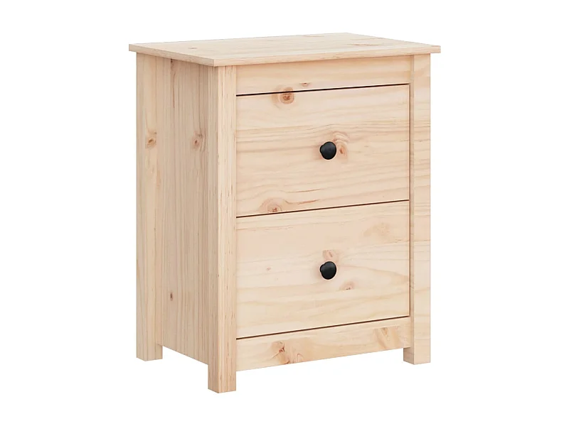 Table de chevet-Petite Table d'appoint-Table de nuit 50x35x61,5 cm Bois de pin massif