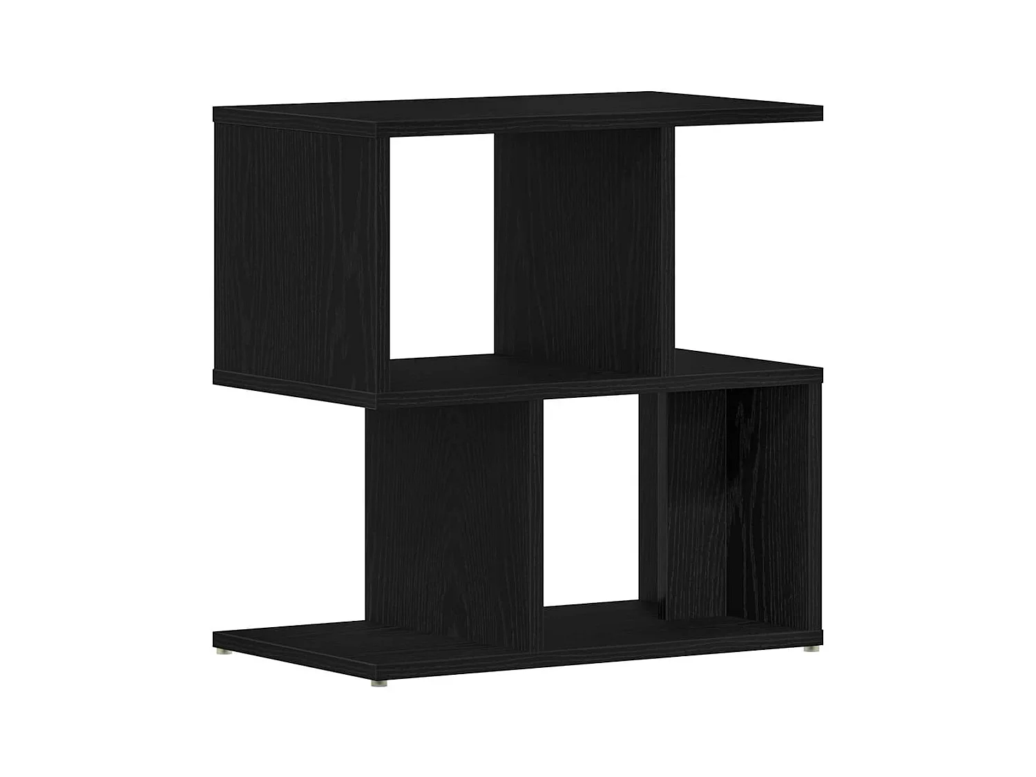 Mesita de Noche | Armario de Noche | Mesa auxiliar Roble negro 50x30x51,5 cm