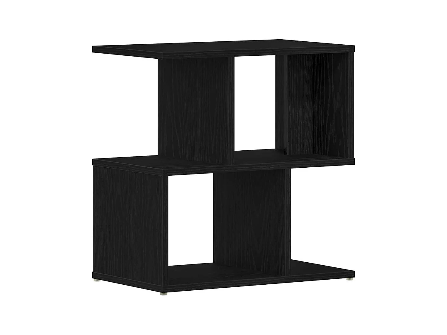 Mesita de Noche | Armario de Noche | Mesa auxiliar Roble negro 50x30x51,5 cm