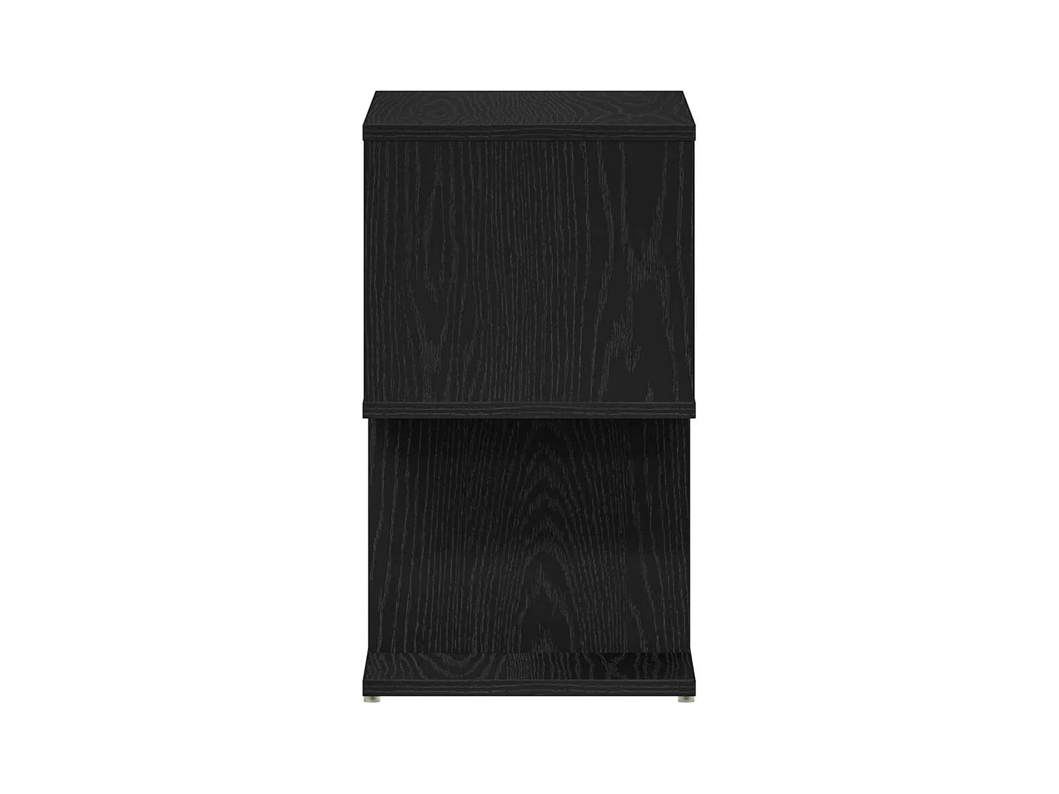 Mesita de Noche | Armario de Noche | Mesa auxiliar Roble negro 50x30x51,5 cm