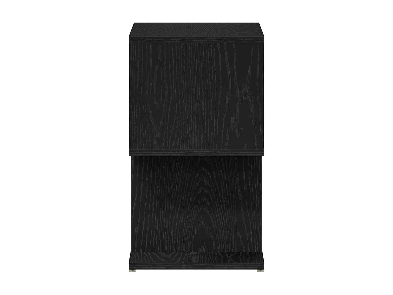 Mesita de Noche | Armario de Noche | Mesa auxiliar Roble negro 50x30x51,5 cm