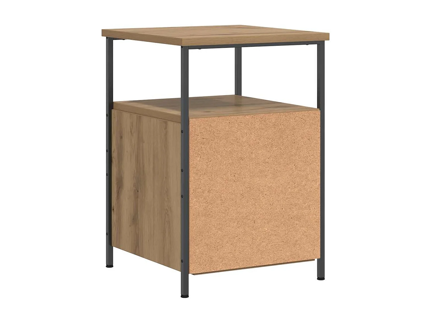 Nachttisch-Beistelltisch Artisan-Eiche 34x35,5x50 cm Holzwerkstoff SHL29830