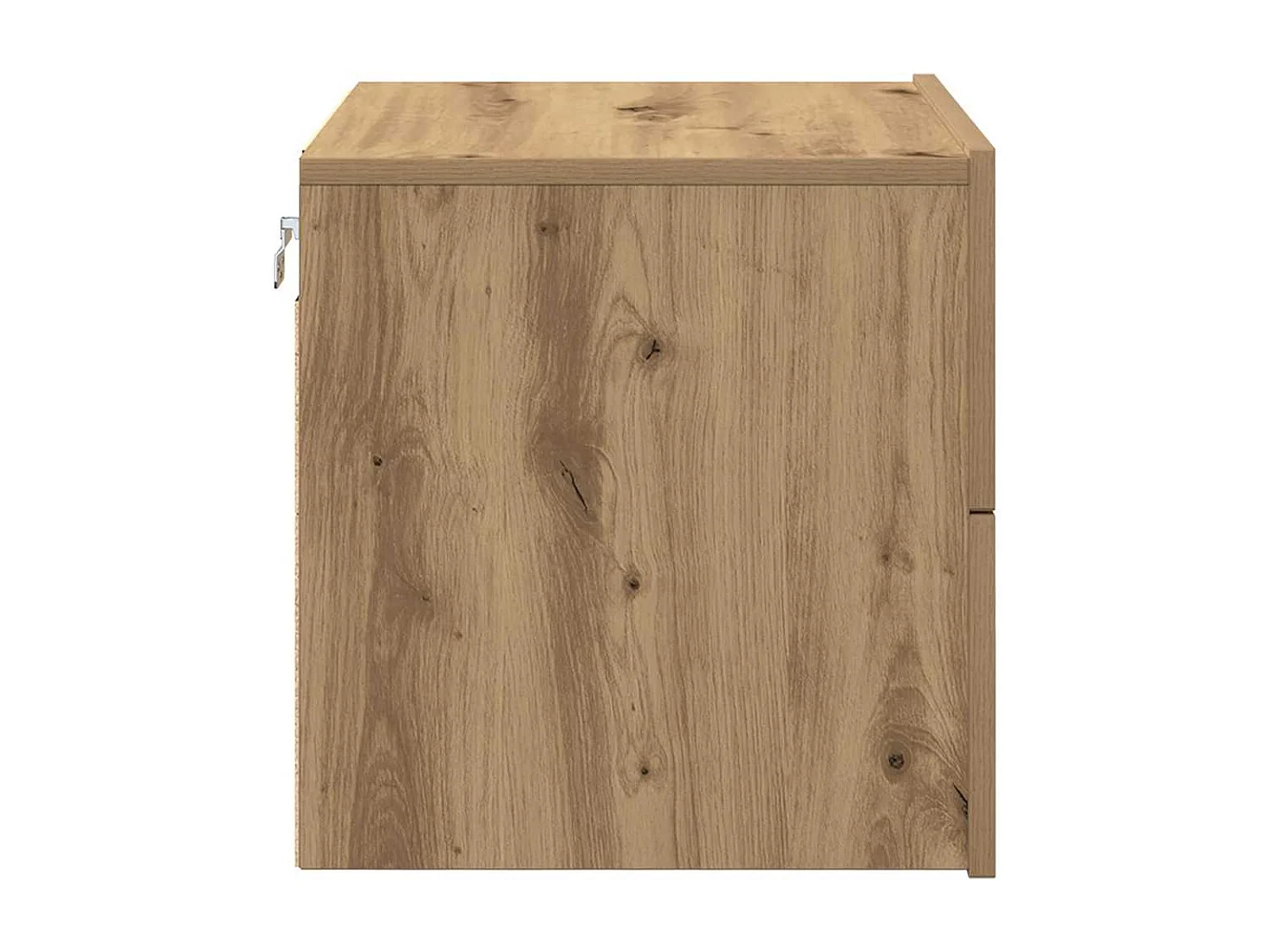 Mesita de Noche | Armario de Noche montado en la pared 2 uds. Roble artisan