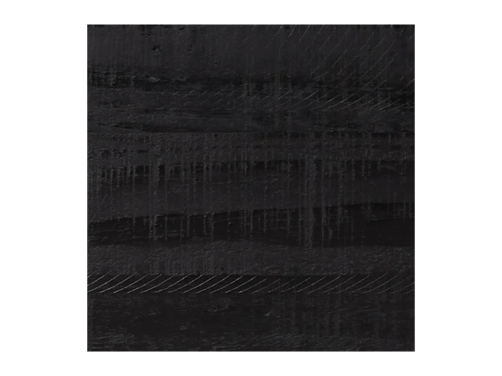 Mesitas de noche | Mesilla de noche 2 uds madera maciza de pino negro 36x30x45 cm