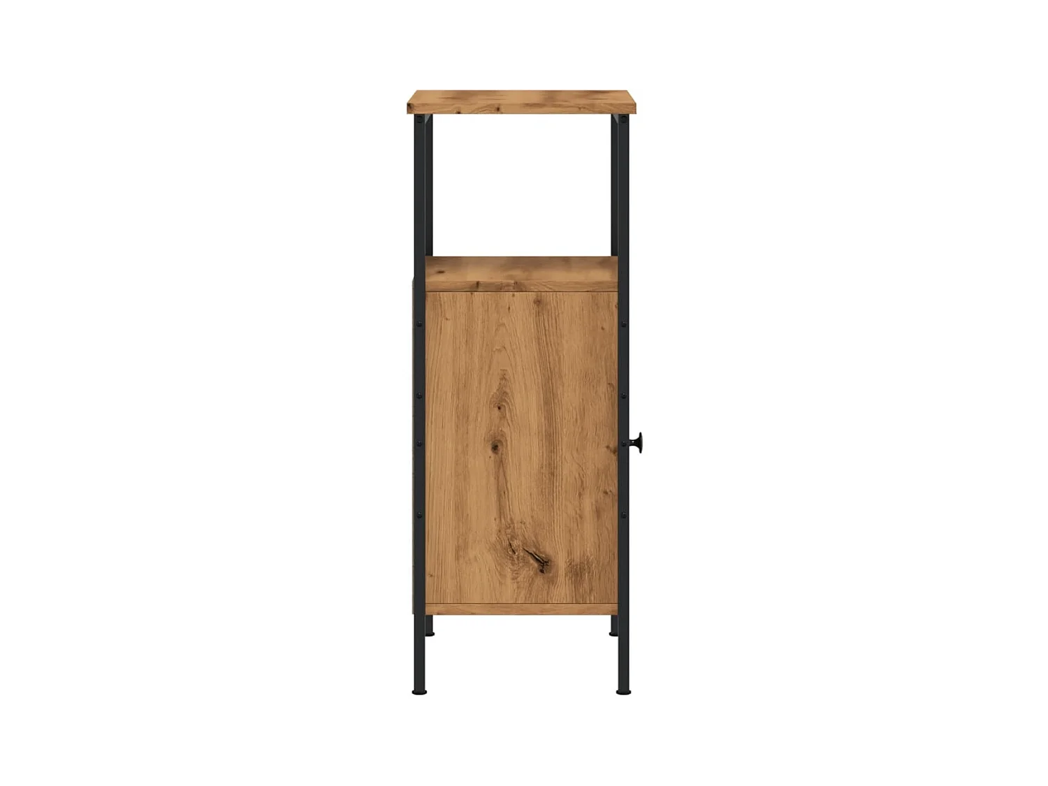 Mesita de noche | Mesilla de noche madera de ingeniería roble artisan 41x31x80 cm