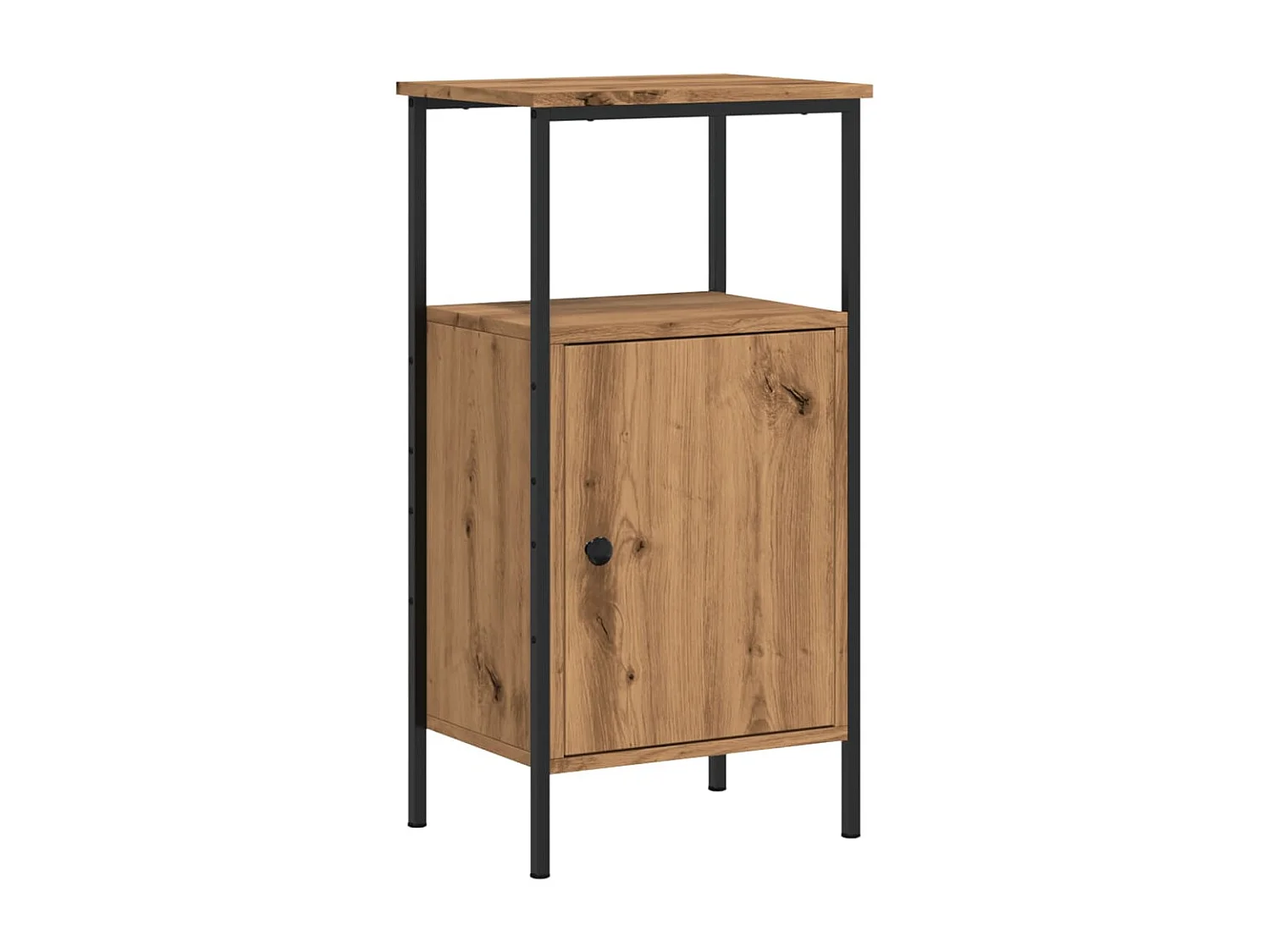Nachttisch-Beistelltisch Artisan-Eiche 41x31x80 cm Holzwerkstoff SHL50714