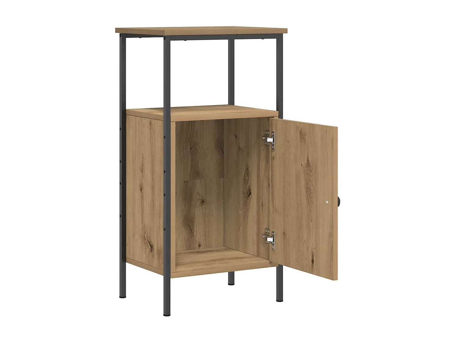Nachttisch-Beistelltisch Artisan-Eiche 41x31x80 cm Holzwerkstoff SHL50714