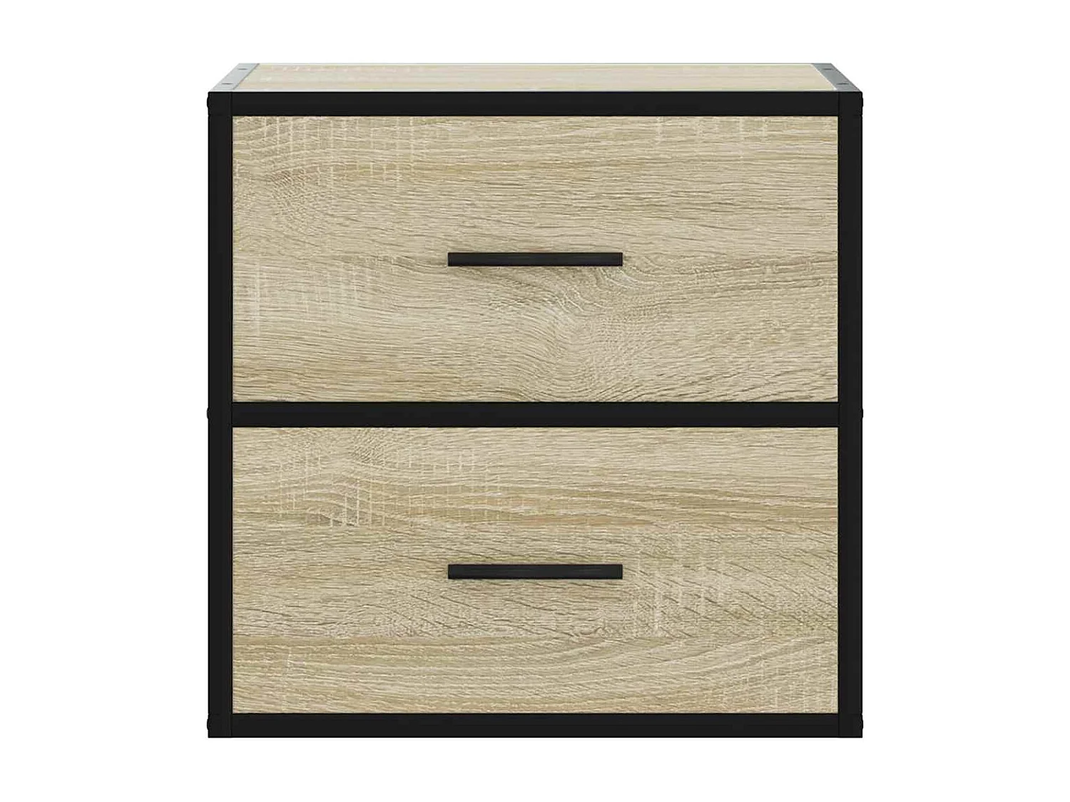 Nachttisch hängend | Wand-Nachttisch Sonoma-Eiche 40x31x39,5 cm SHL71081