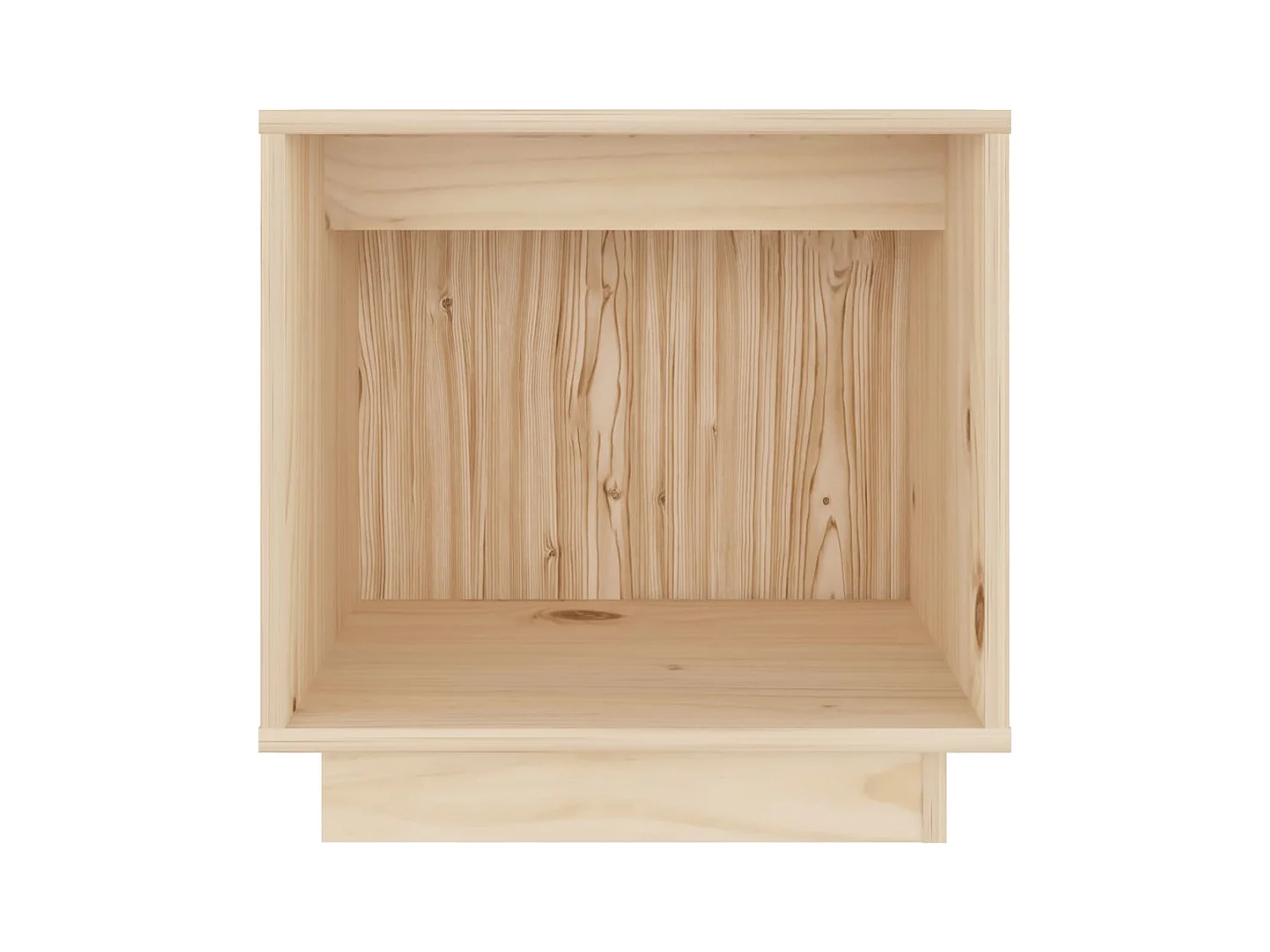 Mesitas de noche | Mesilla de noche 2 uds madera maciza de pino 40x30x40 cm