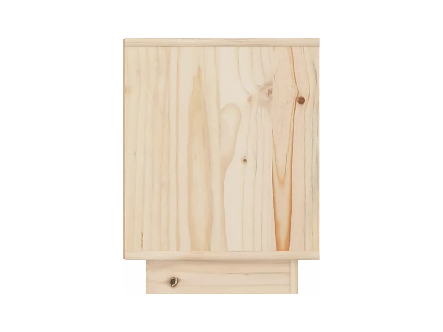 Mesitas de noche | Mesilla de noche 2 uds madera maciza de pino 40x30x40 cm