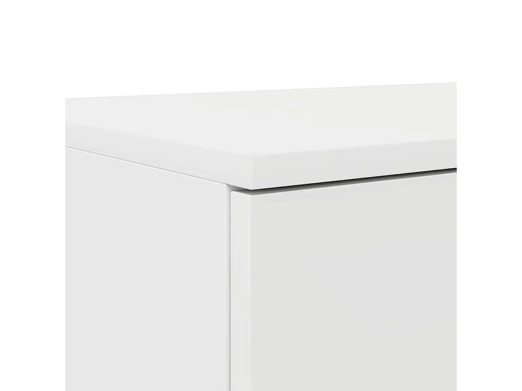 Gavetas de cama Branco 200x36.5x16.5 cm Madeira processada