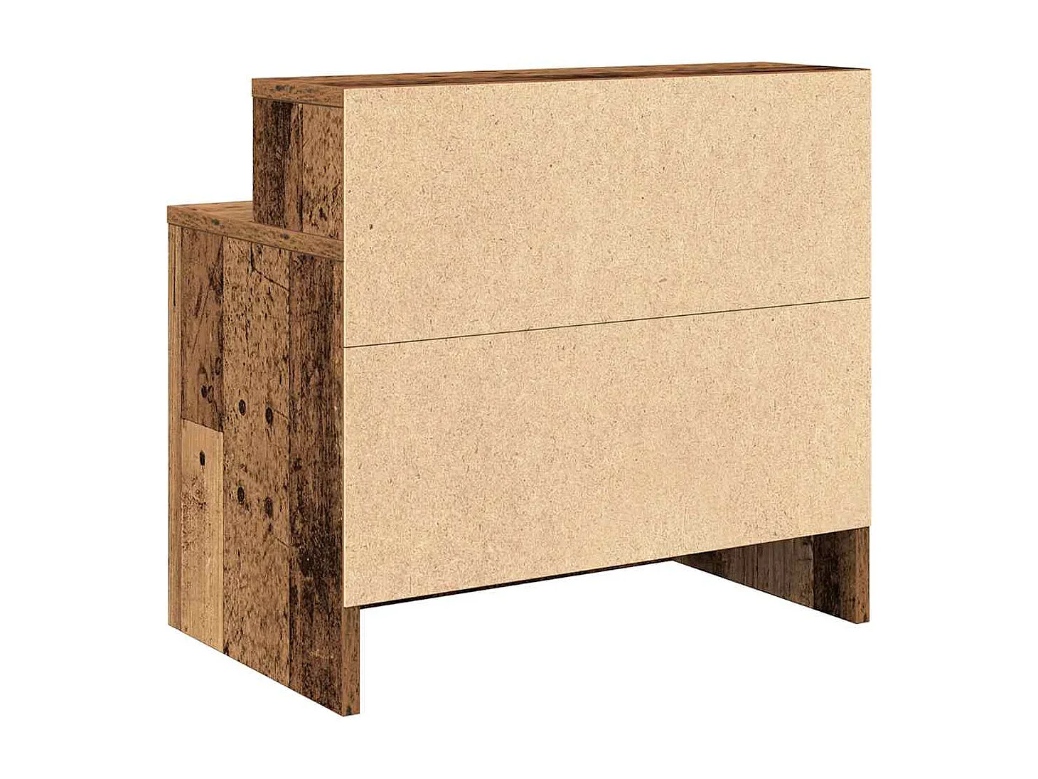 Mesillas de noche | Mesita de noche con cajón 2 uds madera vieja 51x31x47 cm