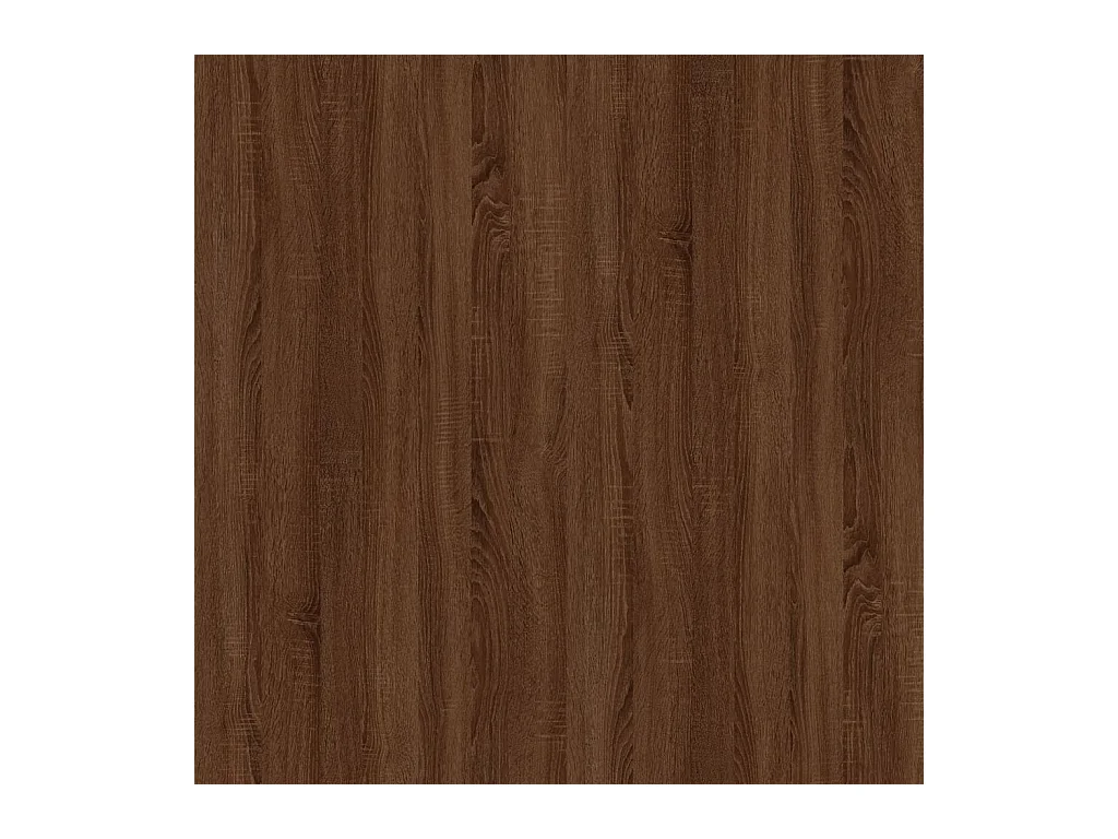 Tables de chevet lot de 2 avec rangement Chêne brun 50x46x50 cm Bois d'ingénierie