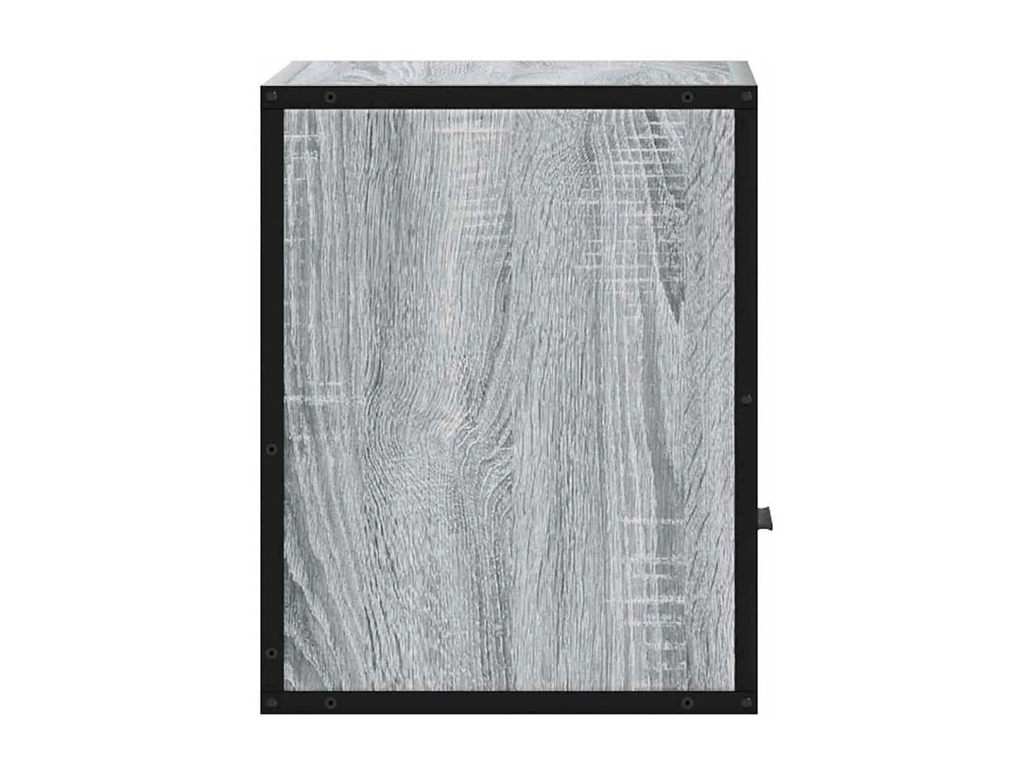 Tables de chevet flottantes Lot de 2 avec rangement sonoma gris 40x31x39,5 cm