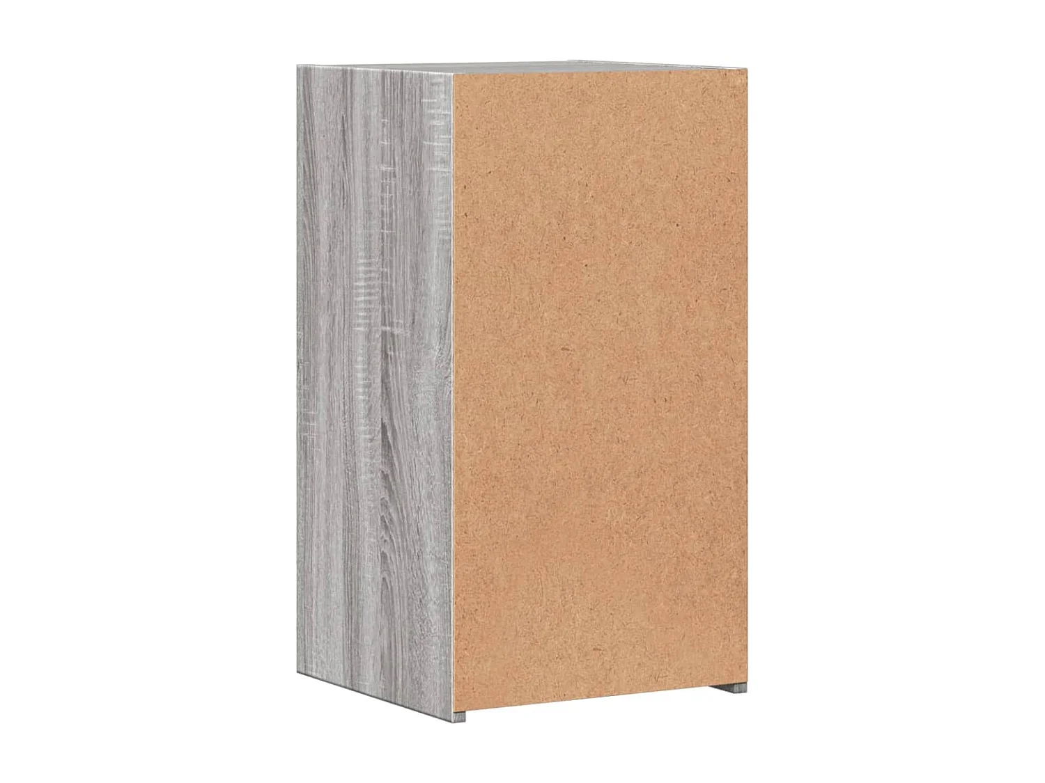 Mesitas de noche | Mesilla de noche 2 uds madera ingeniería gris Sonoma 35x34x65 cm