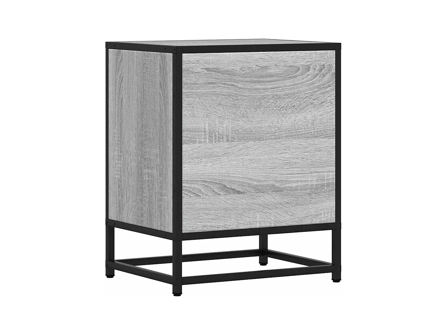 Mesitas de noche | Mesilla de noche 2 uds madera ingeniería gris sonoma 40x31x50 cm