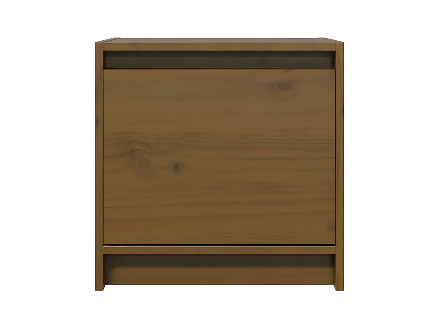 Mesitas de noche | Mesilla de noche 2 uds madera de pino marrón miel 40x30,5x40 cm