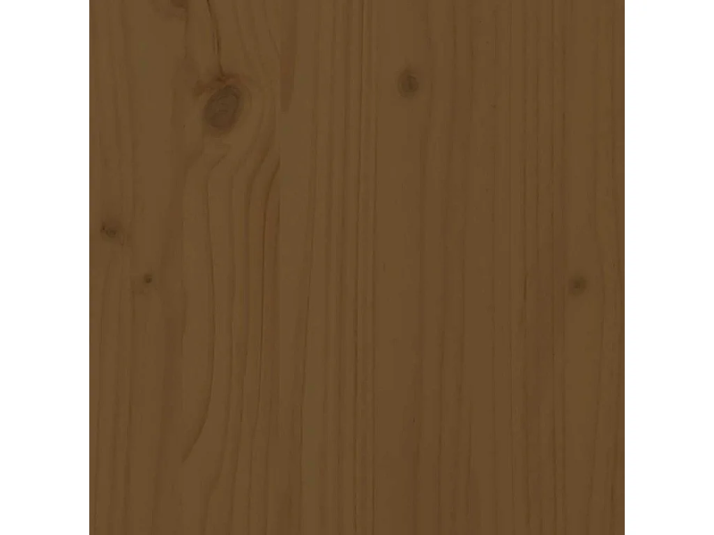 Tables de chevet-Tables de nuit 2 pcs Marron miel 40x30,5x40 cm Bois de pin