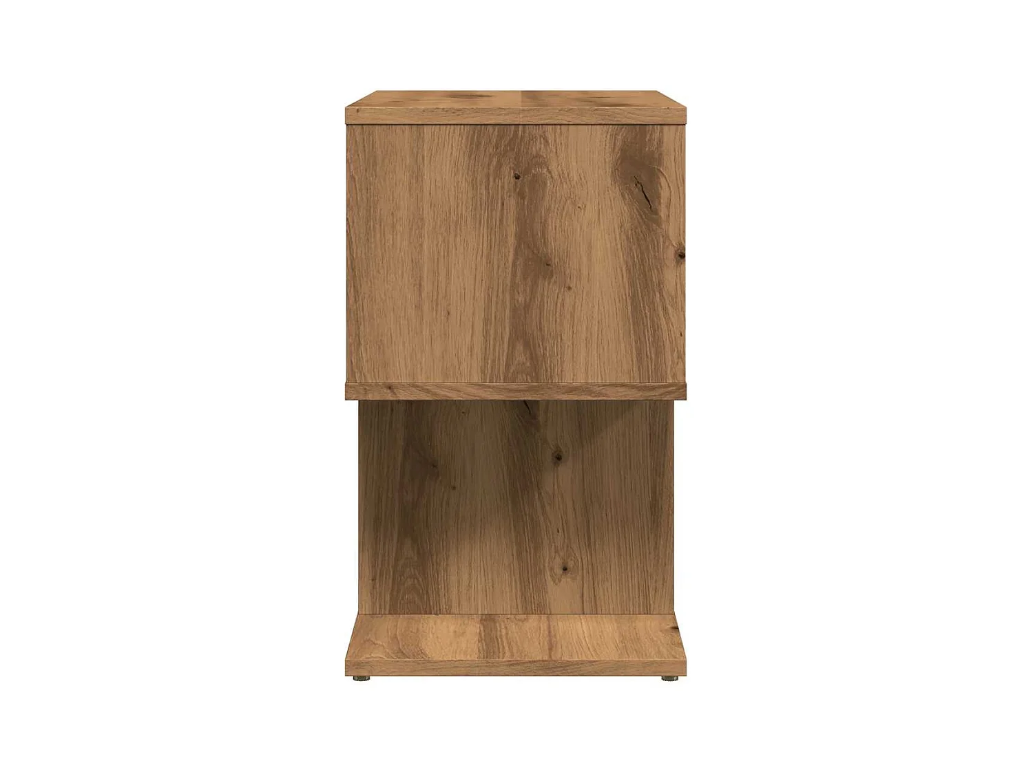 Mesitas de noche | Mesilla de noche 2 uds madera ingeniería roble 50x30x51,5 cm