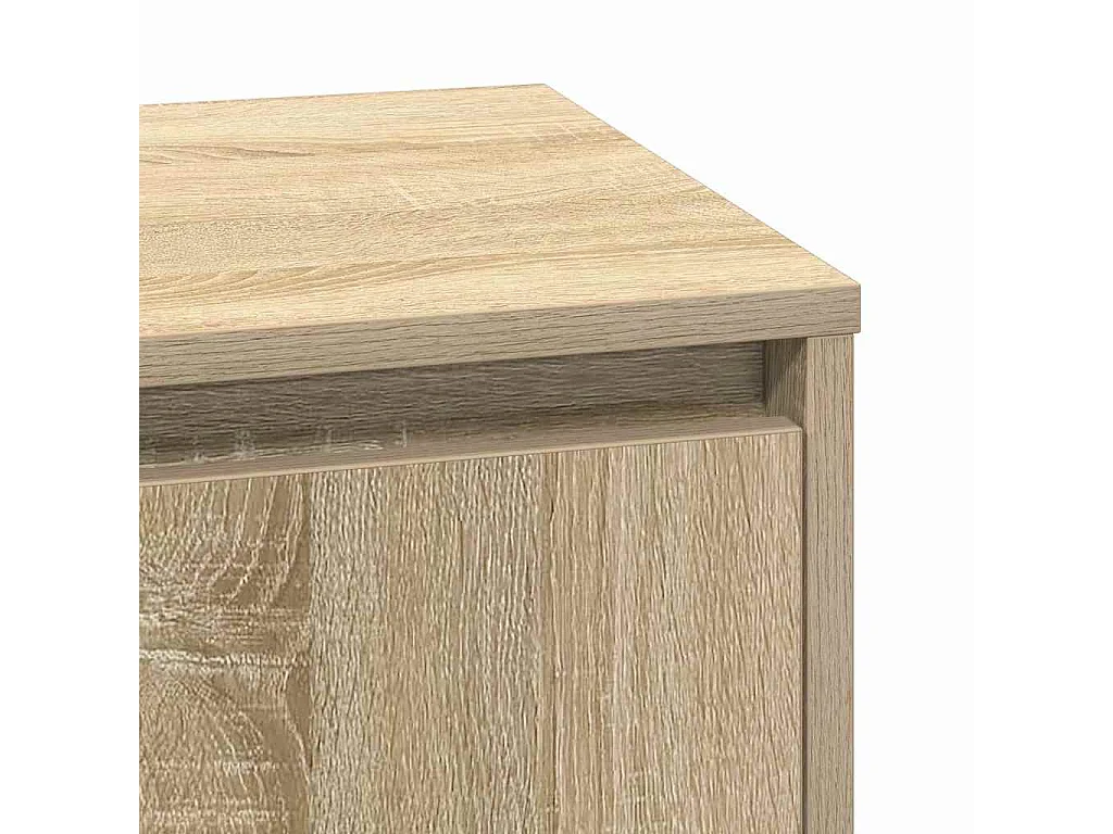 Mesita de Noche | Armario de Noche | Mesilla de noche con Roble Sonoma 39x34.5x50 cm