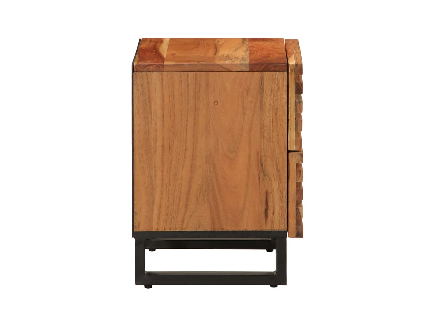 Mesitas de noche | Mesilla de noche 2 uds madera maciza de acacia 40x34x46 cm