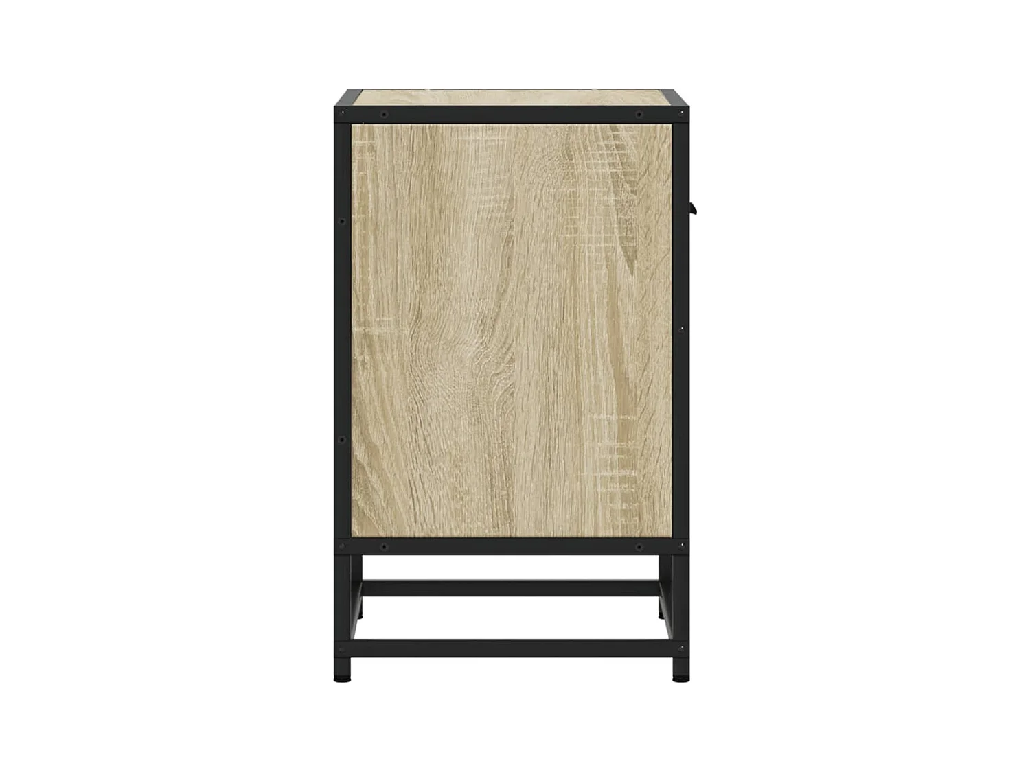 Mesita de noche | Mesilla de noche madera de ingeniería roble Sonoma 40x31x50 cm