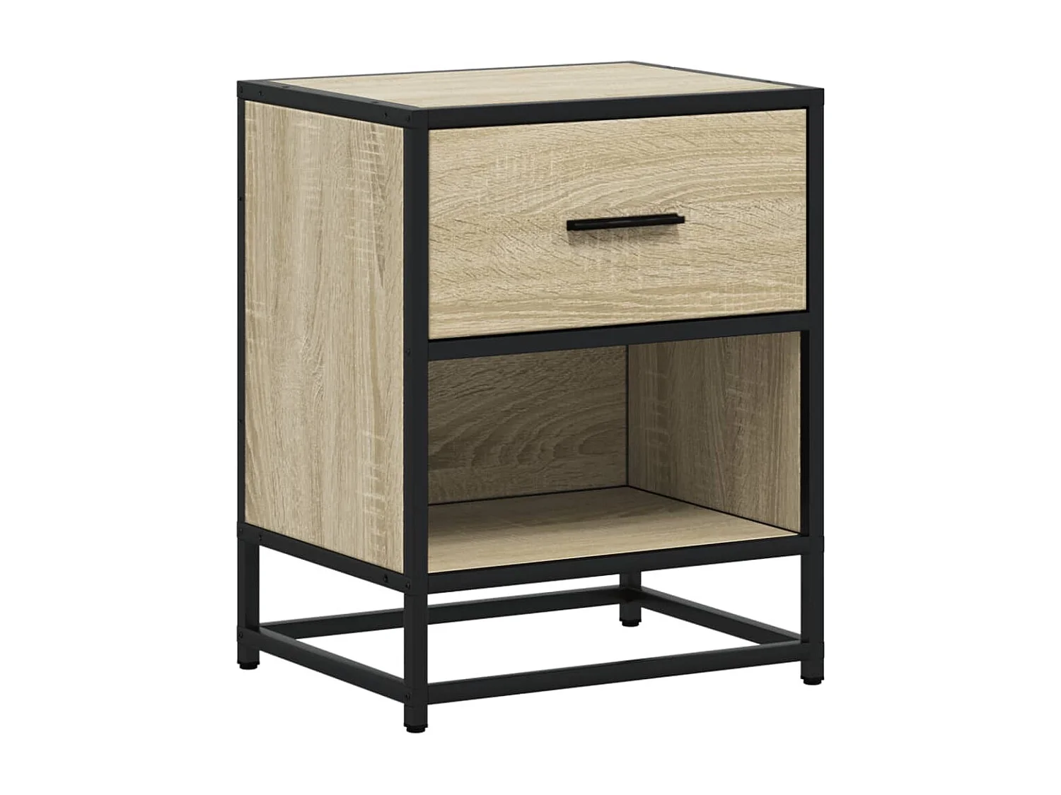 Nachttisch-Beistelltisch Sonoma-Eiche 40x31x50 cm Holzwerkstoff SHL51701