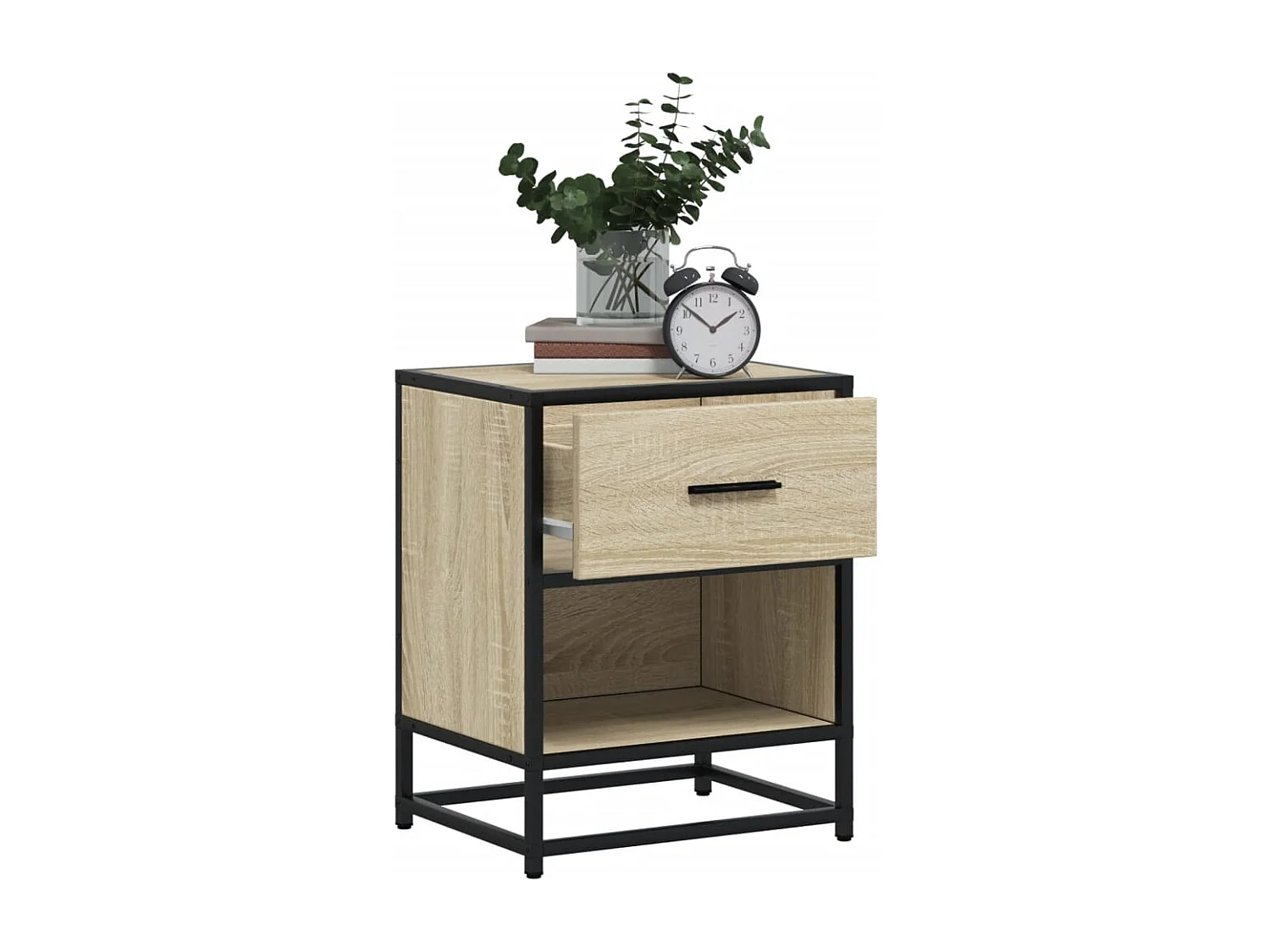 Nachttisch-Beistelltisch Sonoma-Eiche 40x31x50 cm Holzwerkstoff SHL51701