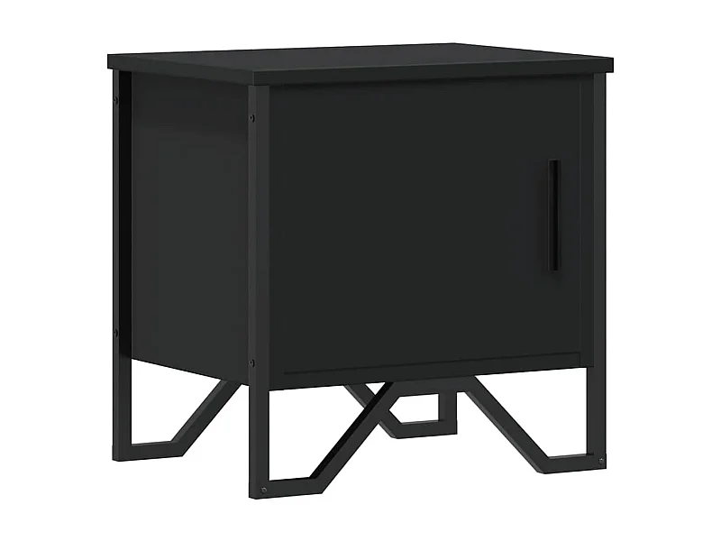 Nachttisch-Beistelltisch Schwarz 40x30x40 cm Holzwerkstoff SHL13015