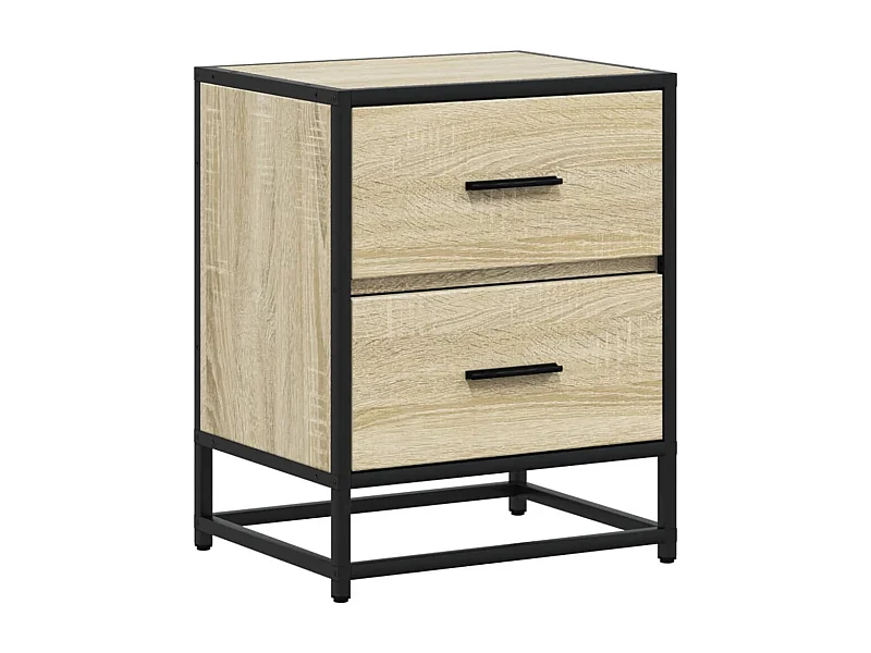 Table de chevet-Table d'appoint chêne sonoma 40x31x50 cm bois d’ingénierie