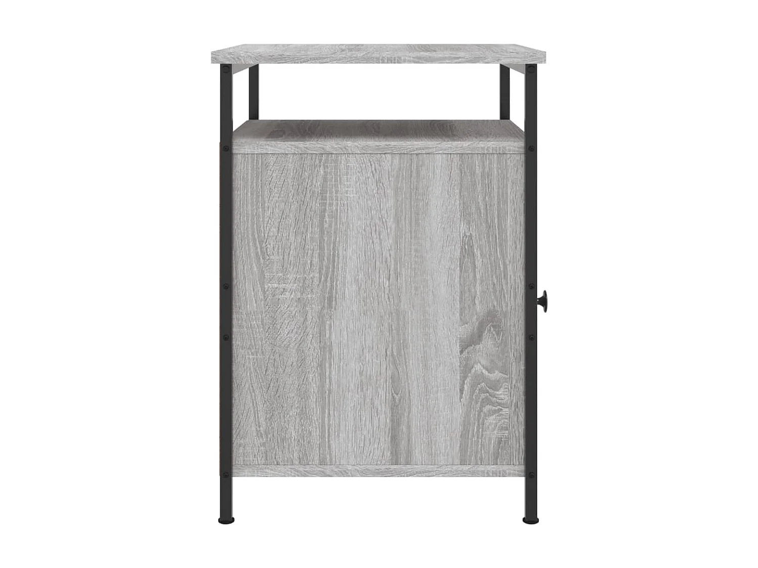 Mesitas de noche | Mesilla de noche 2 uds madera contrachapada gris 40x42x60 cm