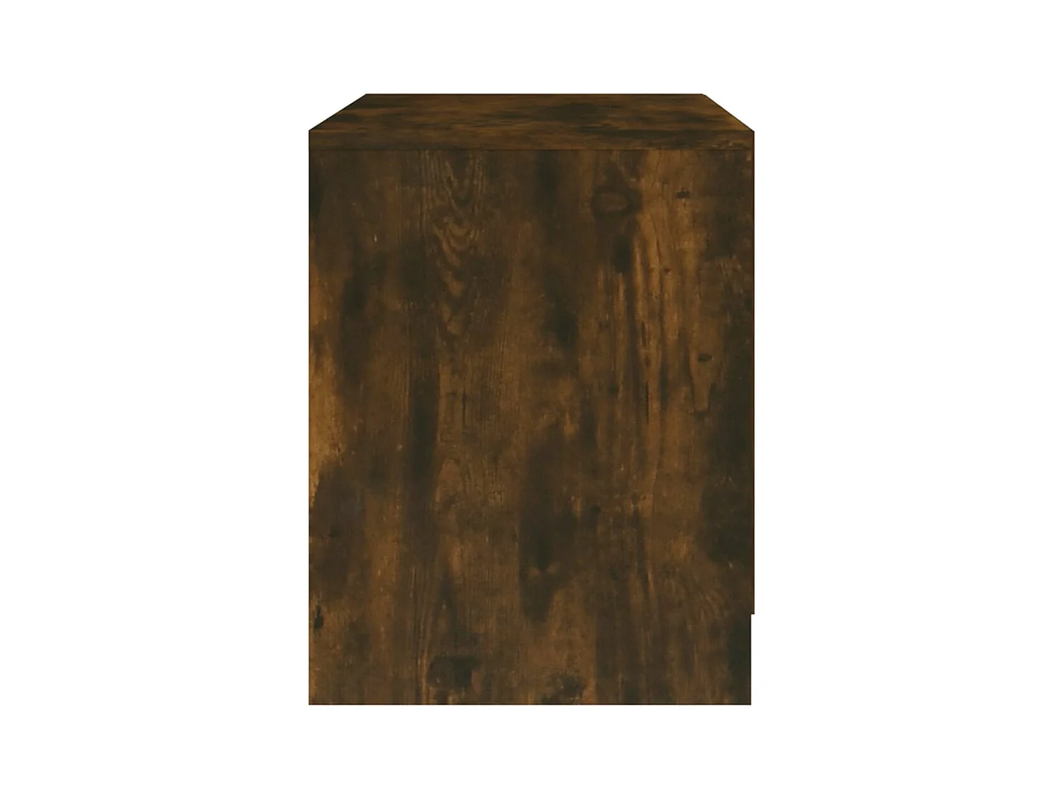 Tables de chevet lot de 2 chêne fumé 45x34,5x44,5cm bois ingénierie