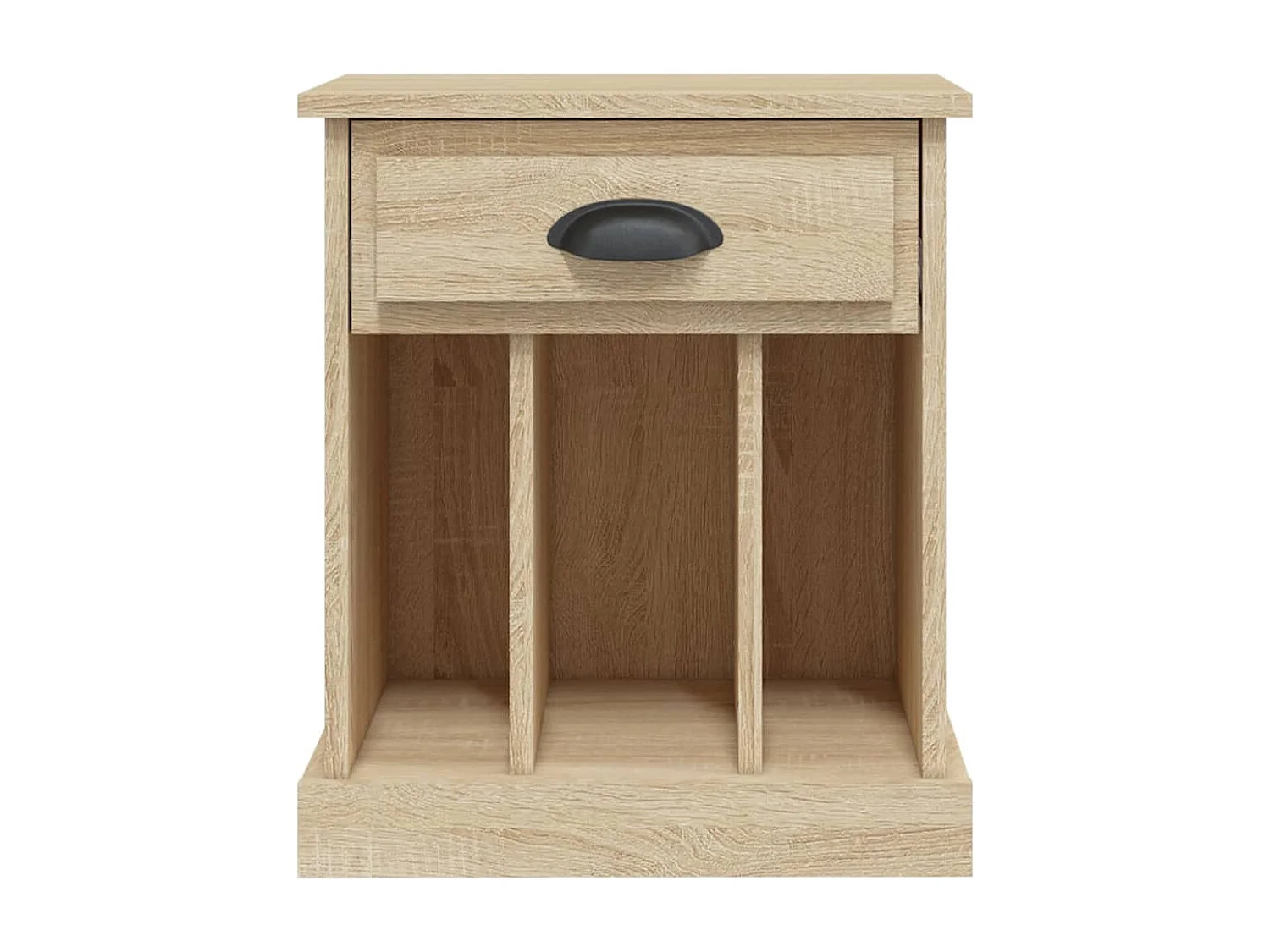 Table de chevet-Table d'appoint-Table de nuit chêne sonoma 43x36x50 cm