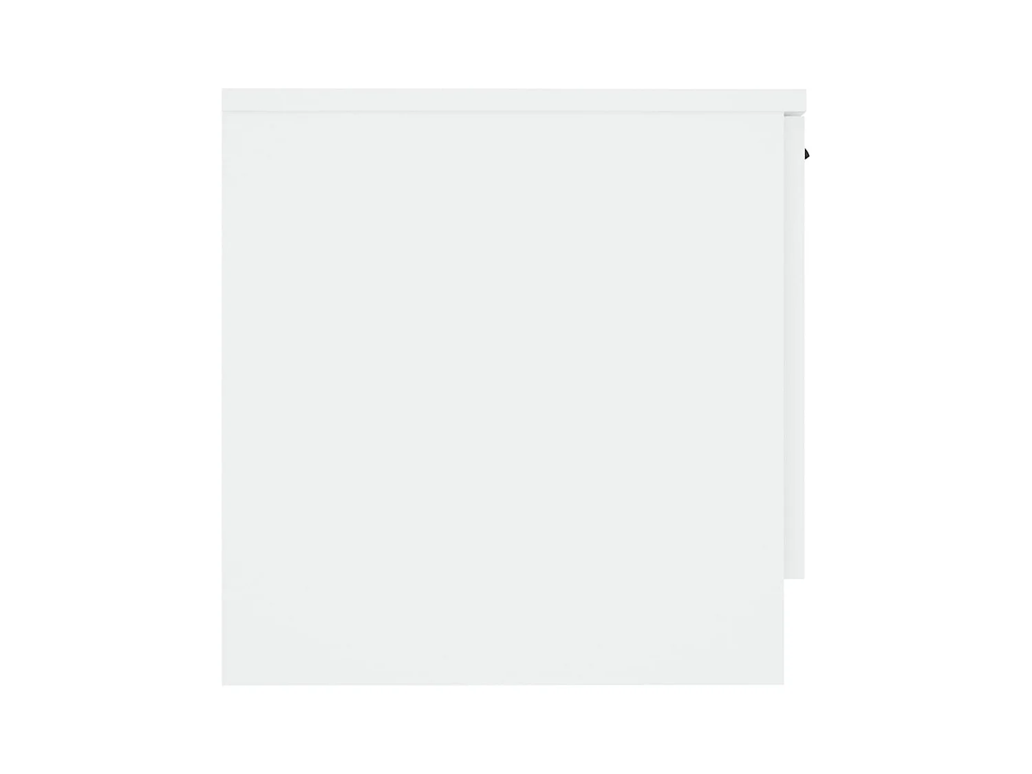 Mesitas de noche | Mesilla de noche 2 unidades color blanco 40x39x40 cm