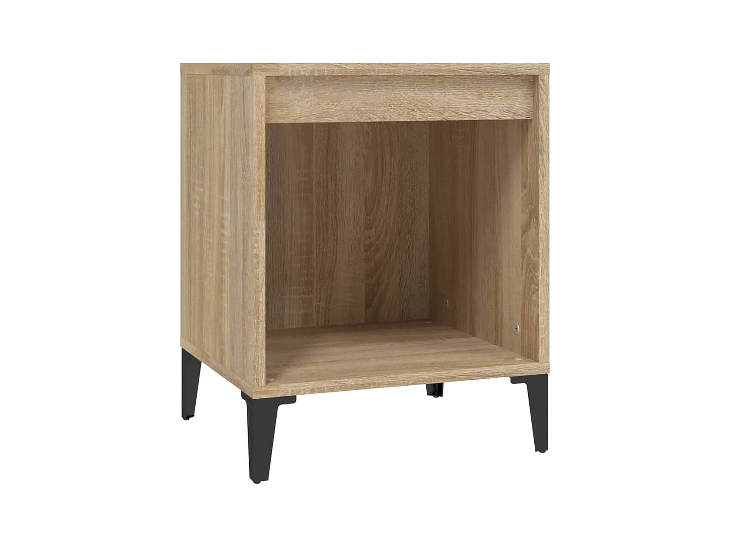 Mesita de noche | Mesilla de noche roble Sonoma 40x35x50 cm